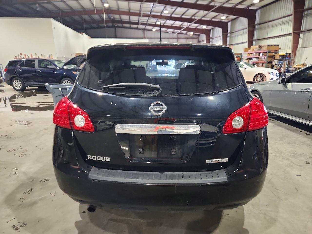 2013 Nissan Rogue S Black vin: JN8AS5MT0DW518925
