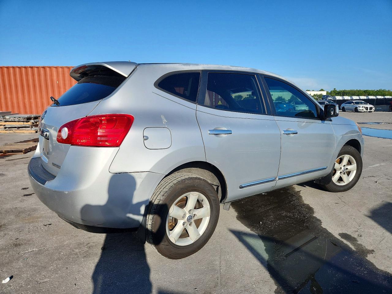 2013 Nissan Rogue Silver vin: JN8AS5MT0DW519654