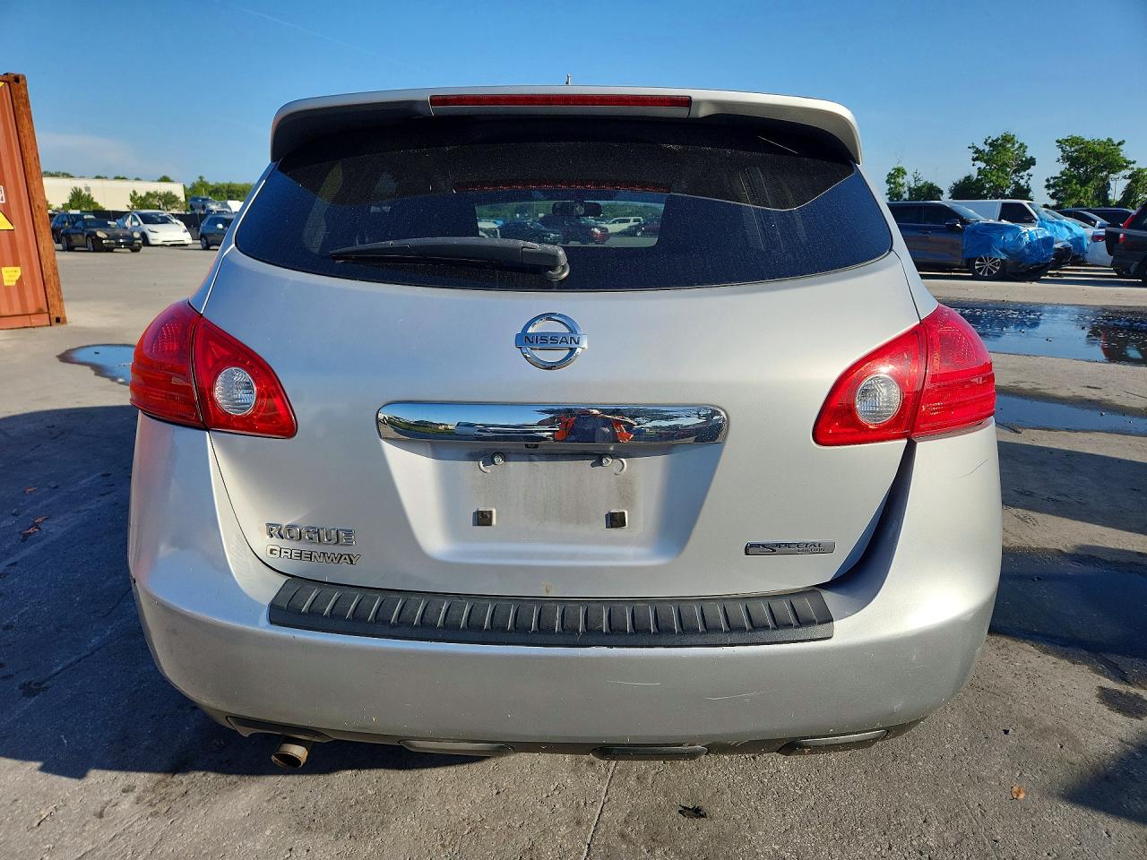 2013 Nissan Rogue Silver vin: JN8AS5MT0DW519654