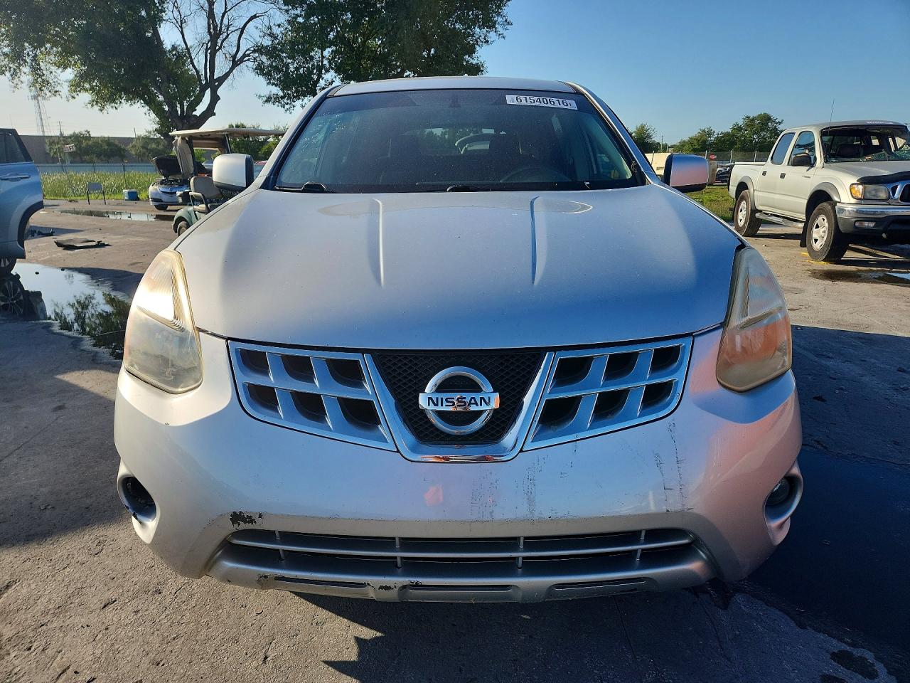 2013 Nissan Rogue Silver vin: JN8AS5MT0DW519654