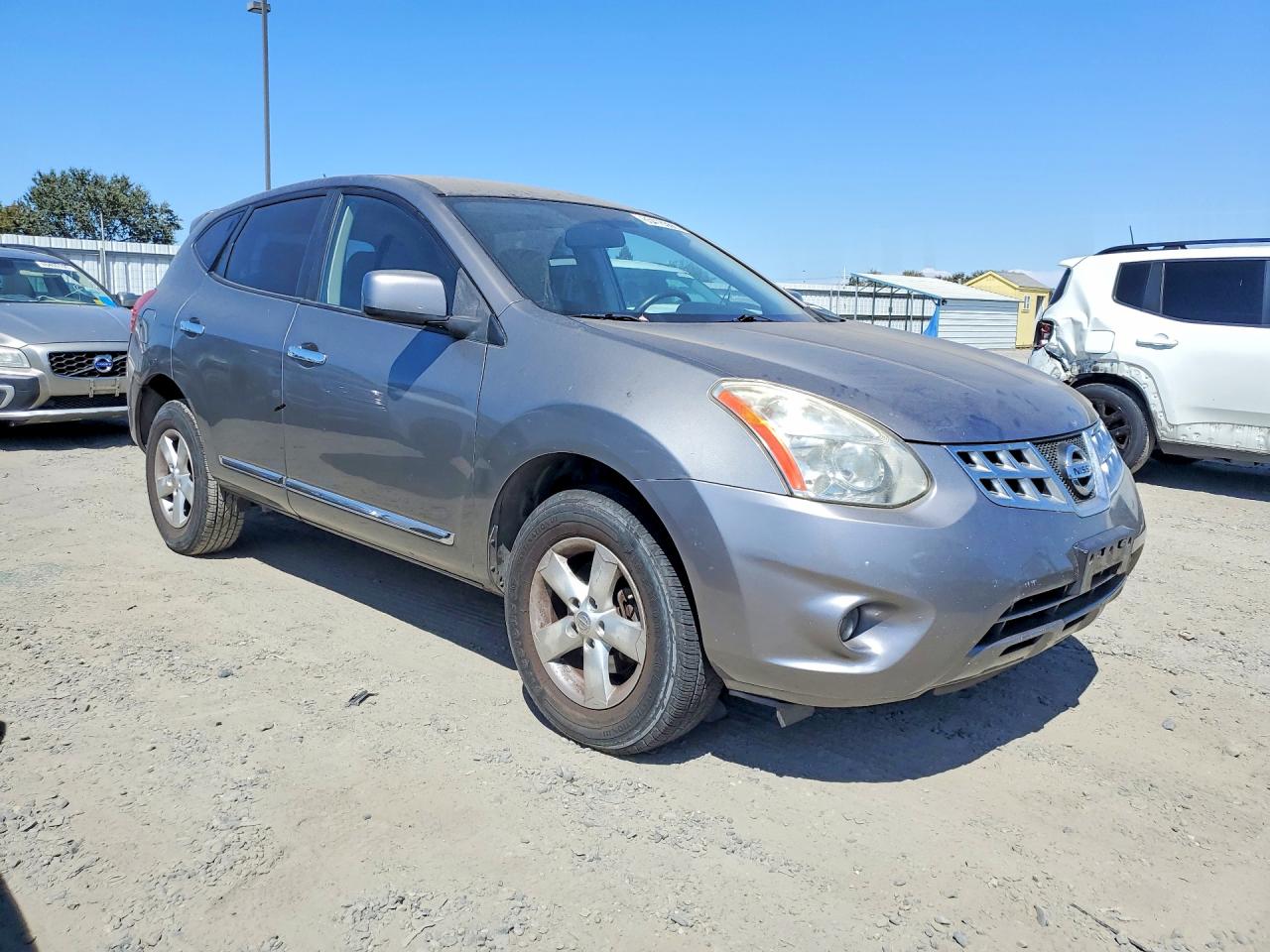 2013 Nissan Rogue S Gray vin: JN8AS5MT0DW526037