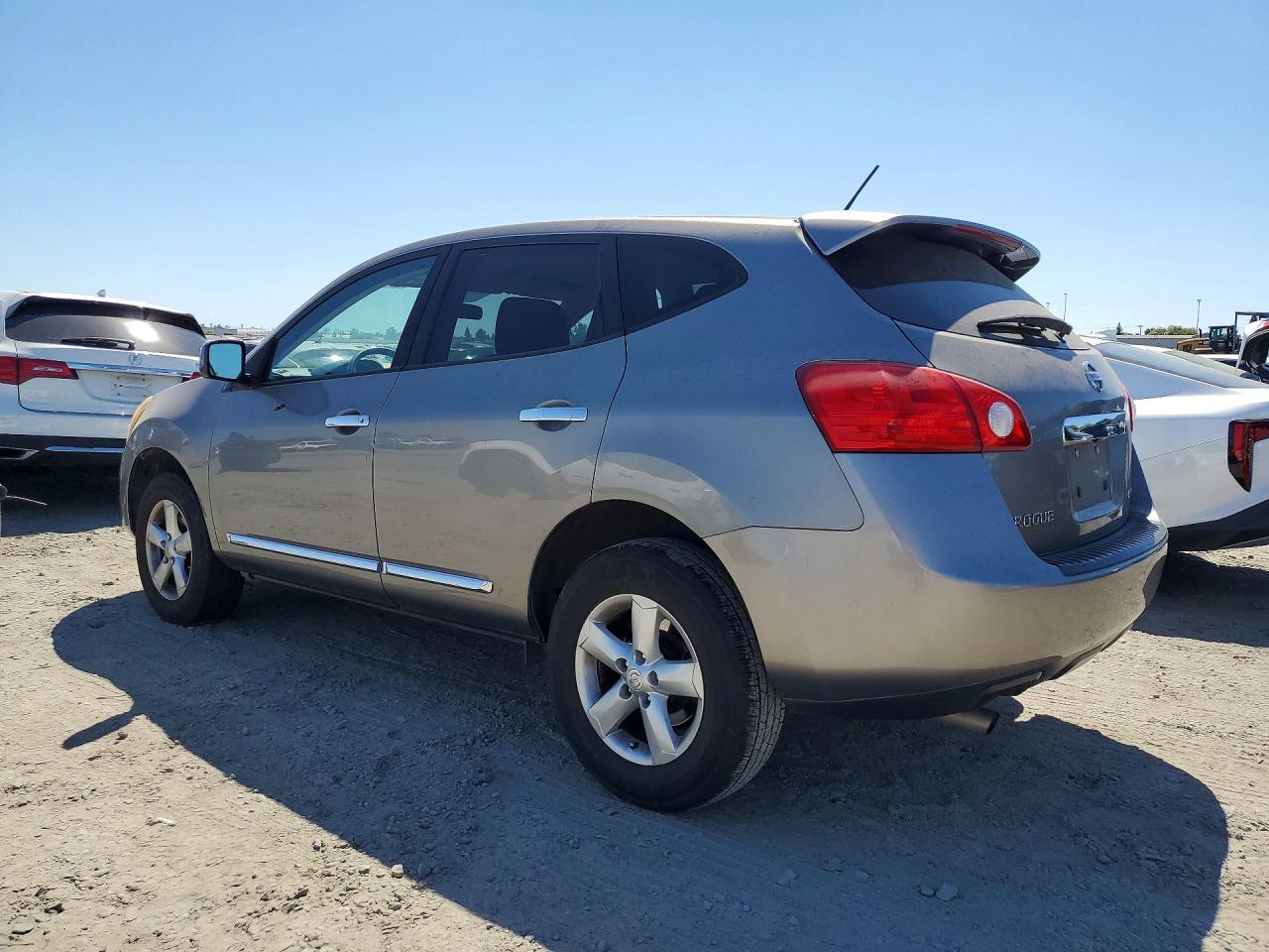 2013 Nissan Rogue S Gray vin: JN8AS5MT0DW526037