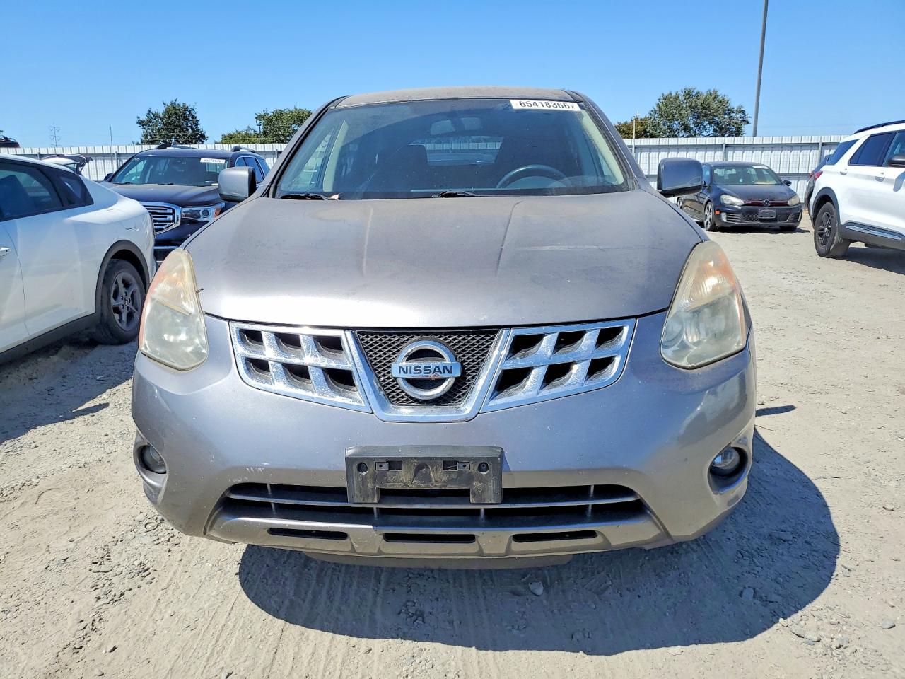 2013 Nissan Rogue S Gray vin: JN8AS5MT0DW526037