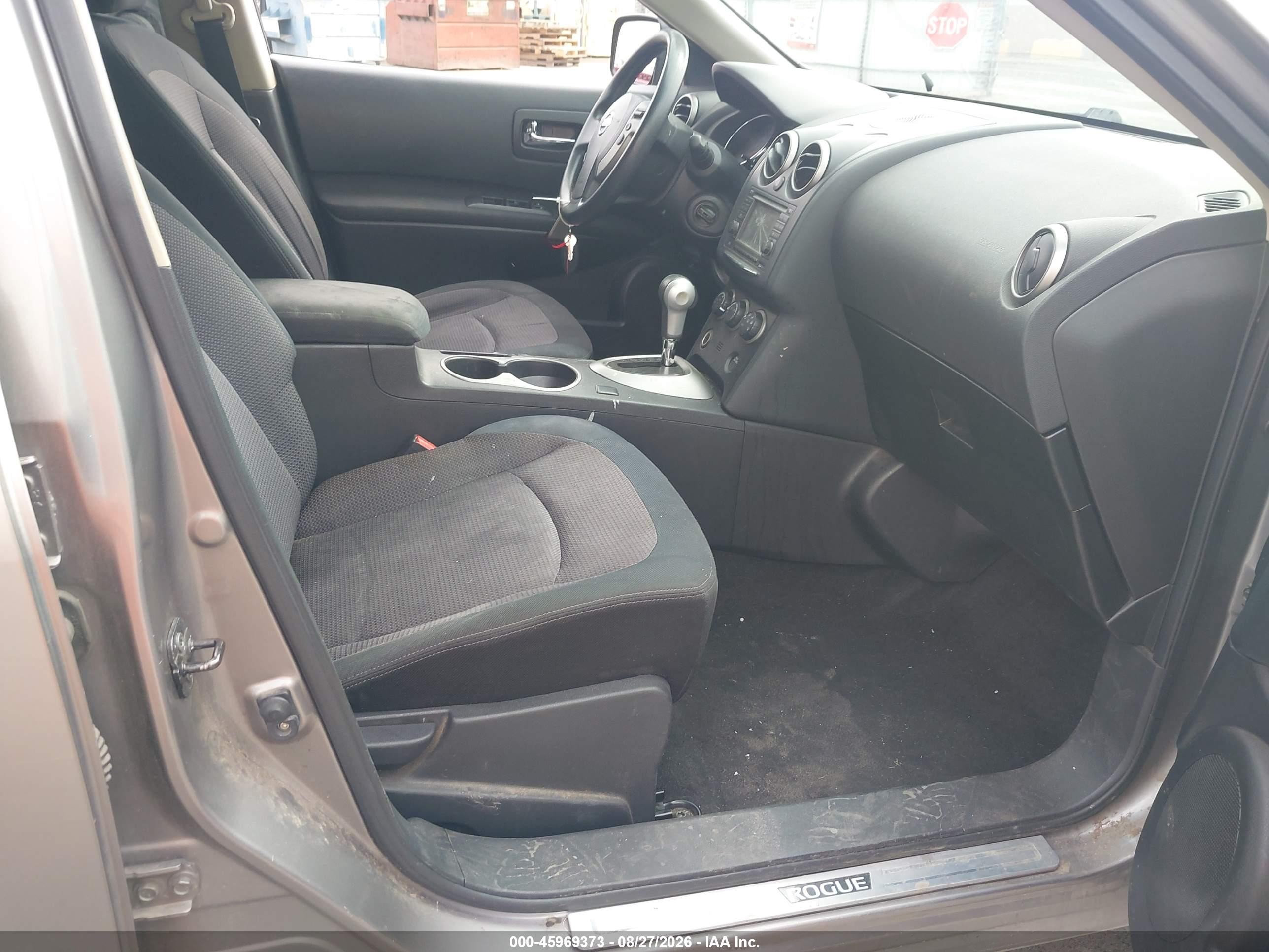 2013 Nissan Rogue Sv Gray vin: JN8AS5MT0DW532940