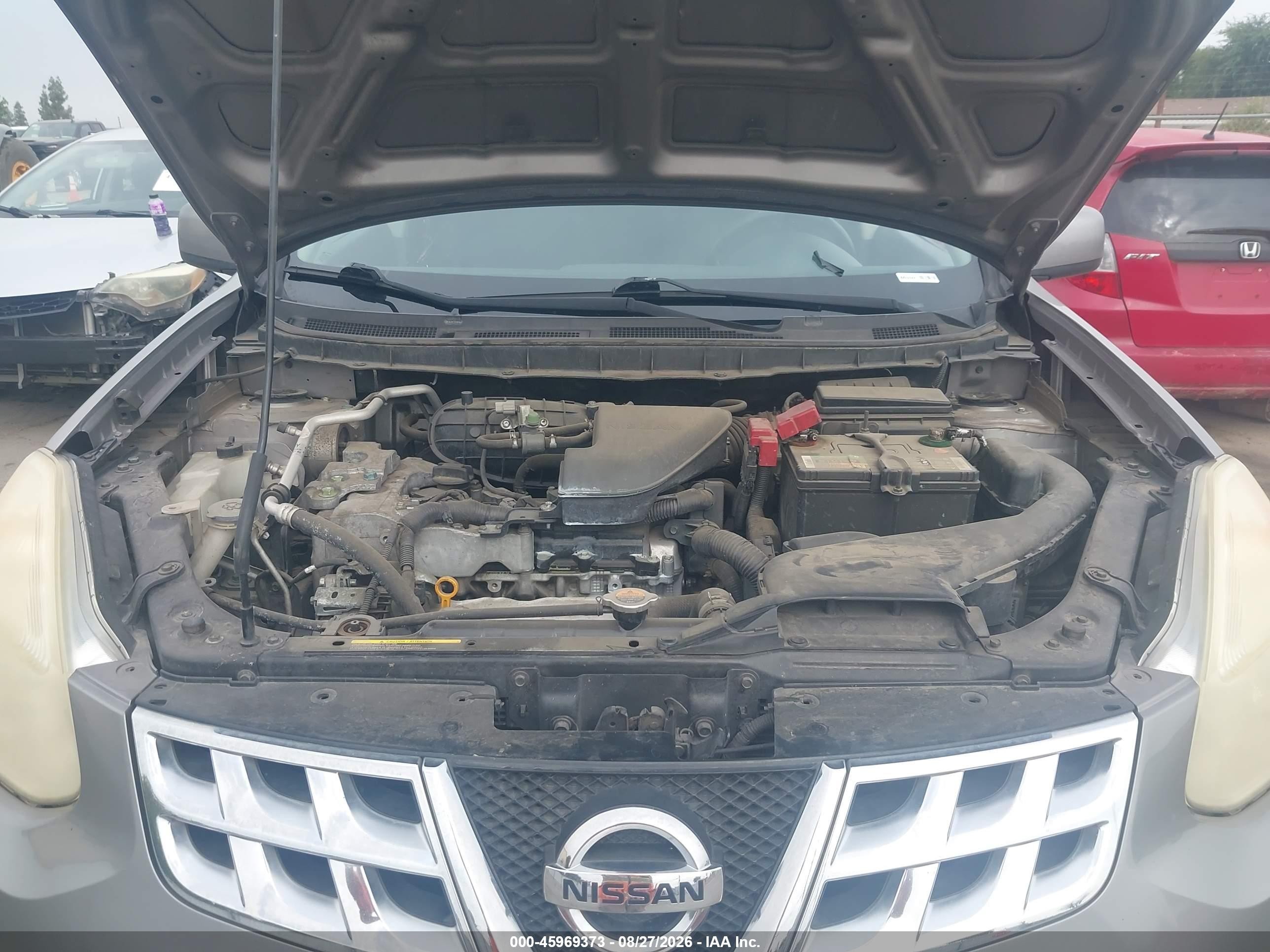 2013 Nissan Rogue Sv Gray vin: JN8AS5MT0DW532940
