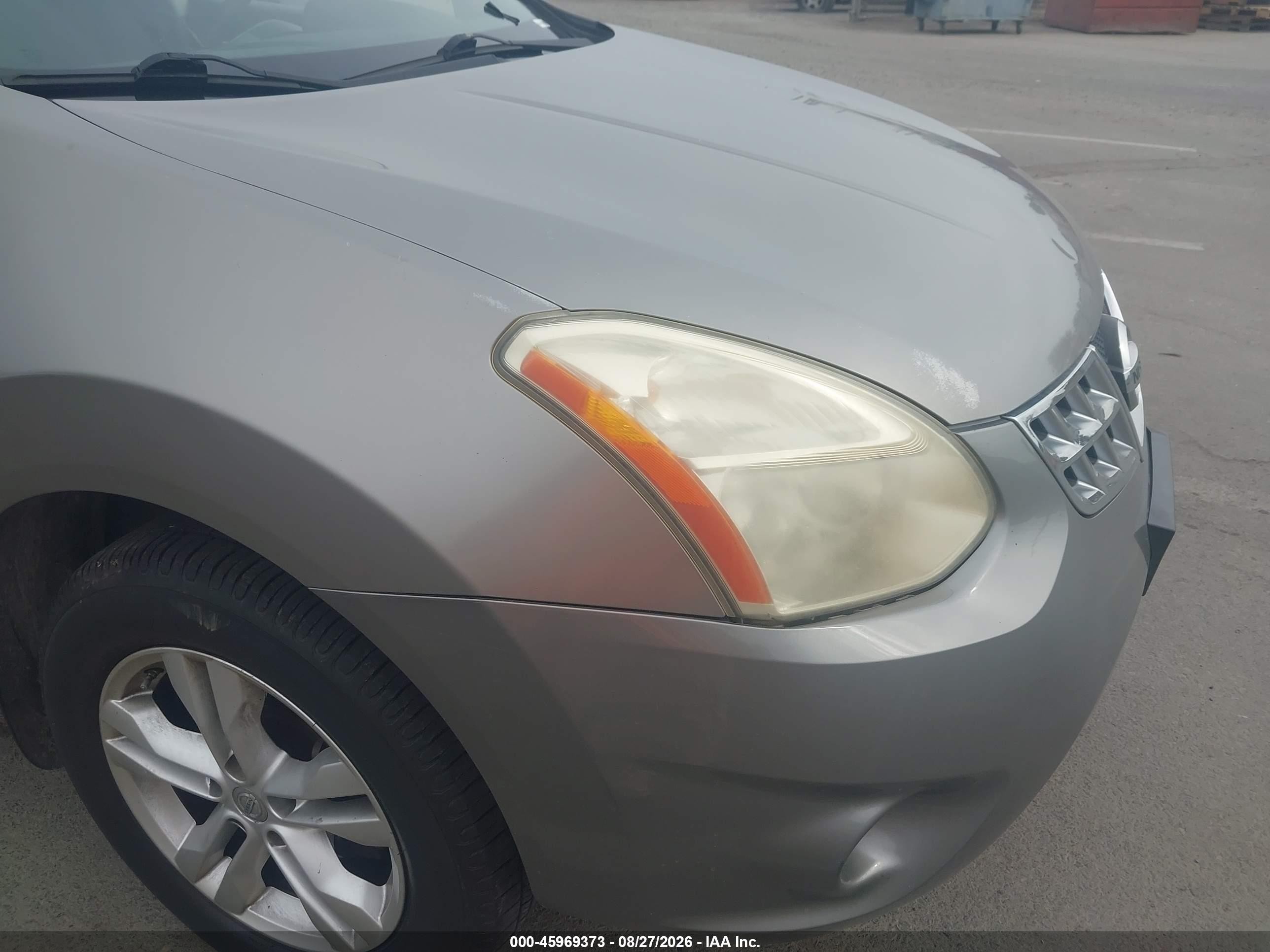 2013 Nissan Rogue Sv Gray vin: JN8AS5MT0DW532940