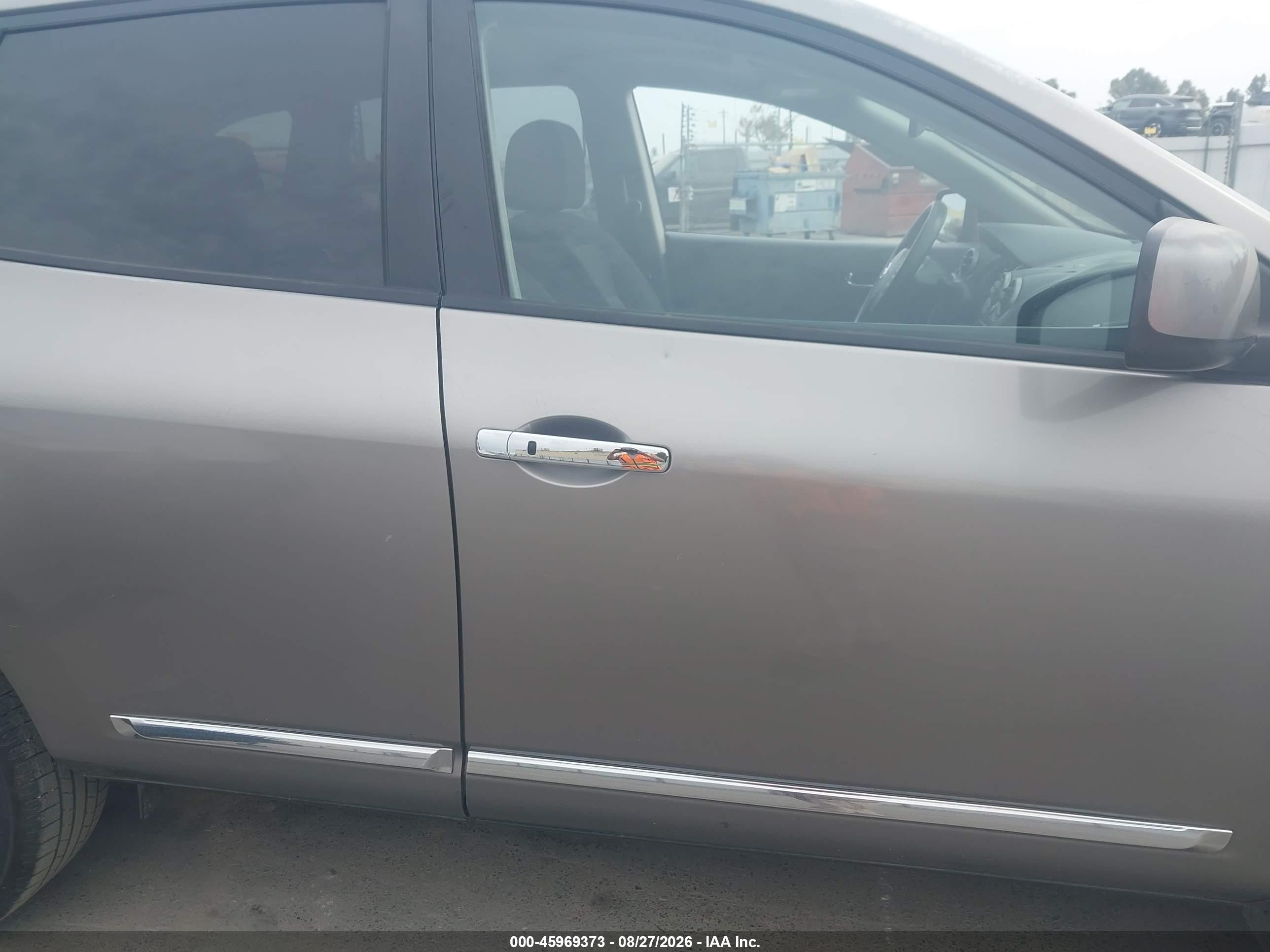 2013 Nissan Rogue Sv Gray vin: JN8AS5MT0DW532940