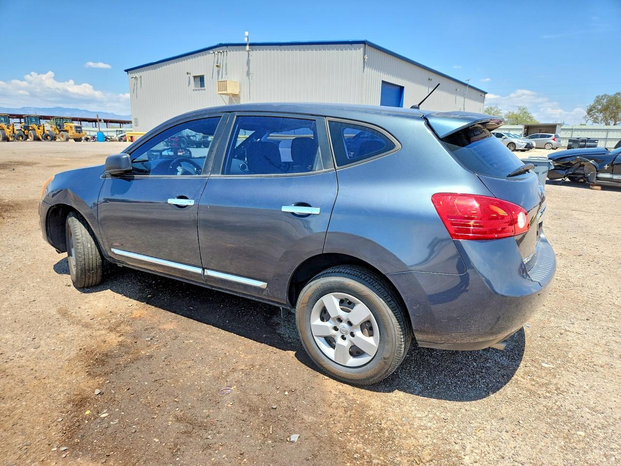 2013 Nissan Rogue S Черный vin: JN8AS5MT0DW536678