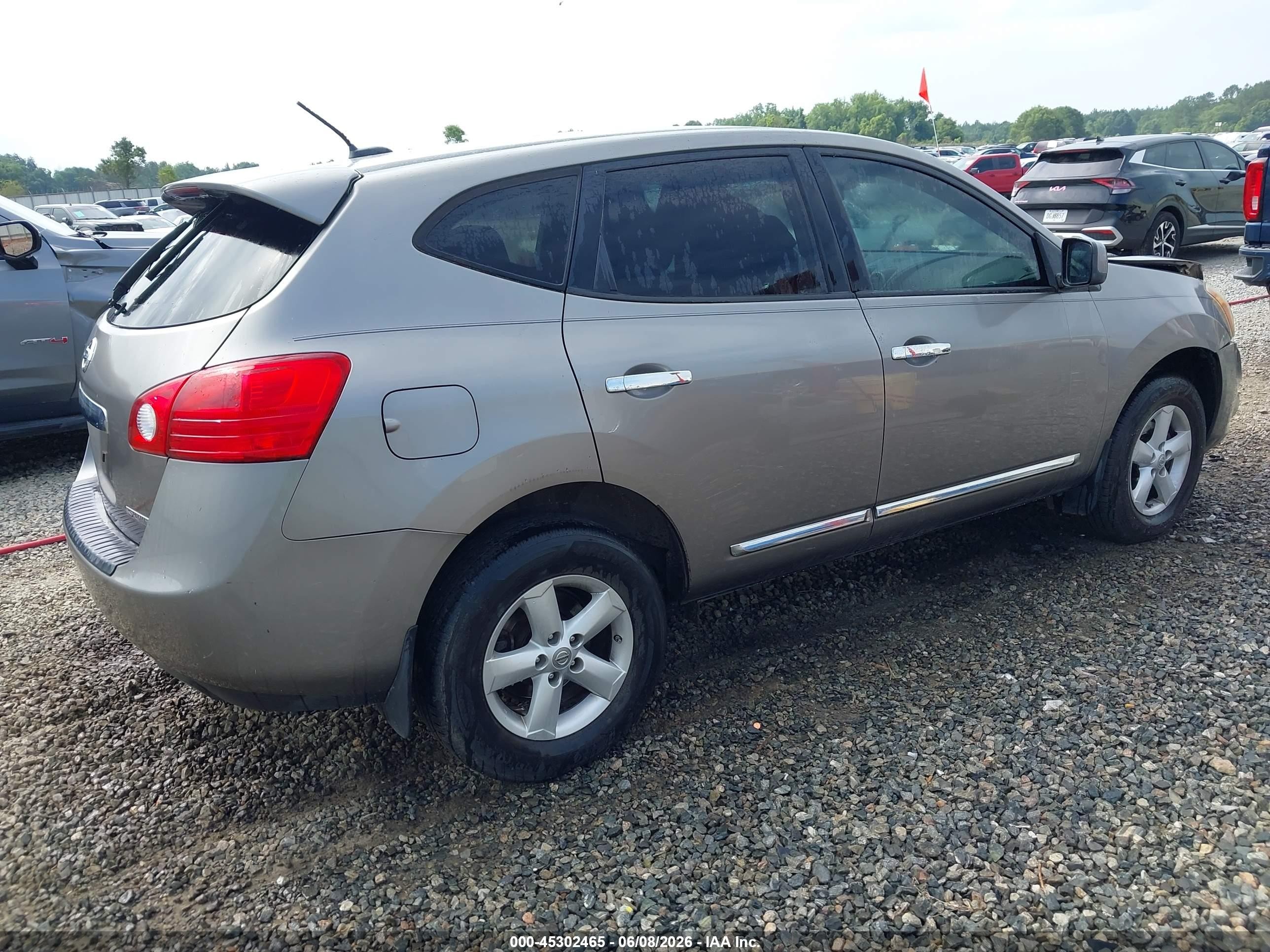2013 Nissan Rogue S Gold vin: JN8AS5MT0DW546479