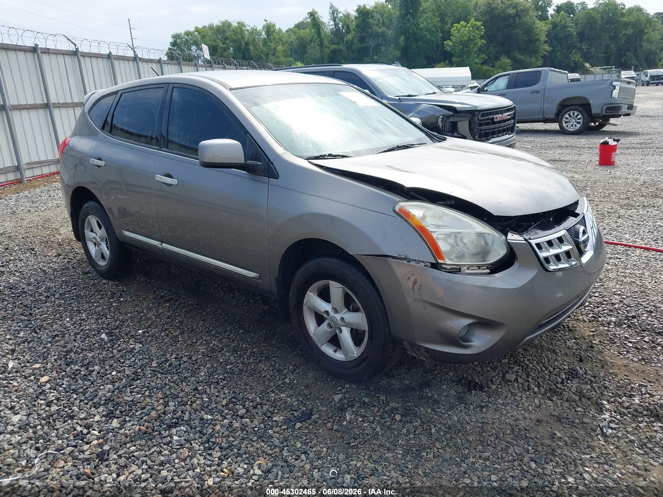 2013 Nissan Rogue S Gold vin: JN8AS5MT0DW546479