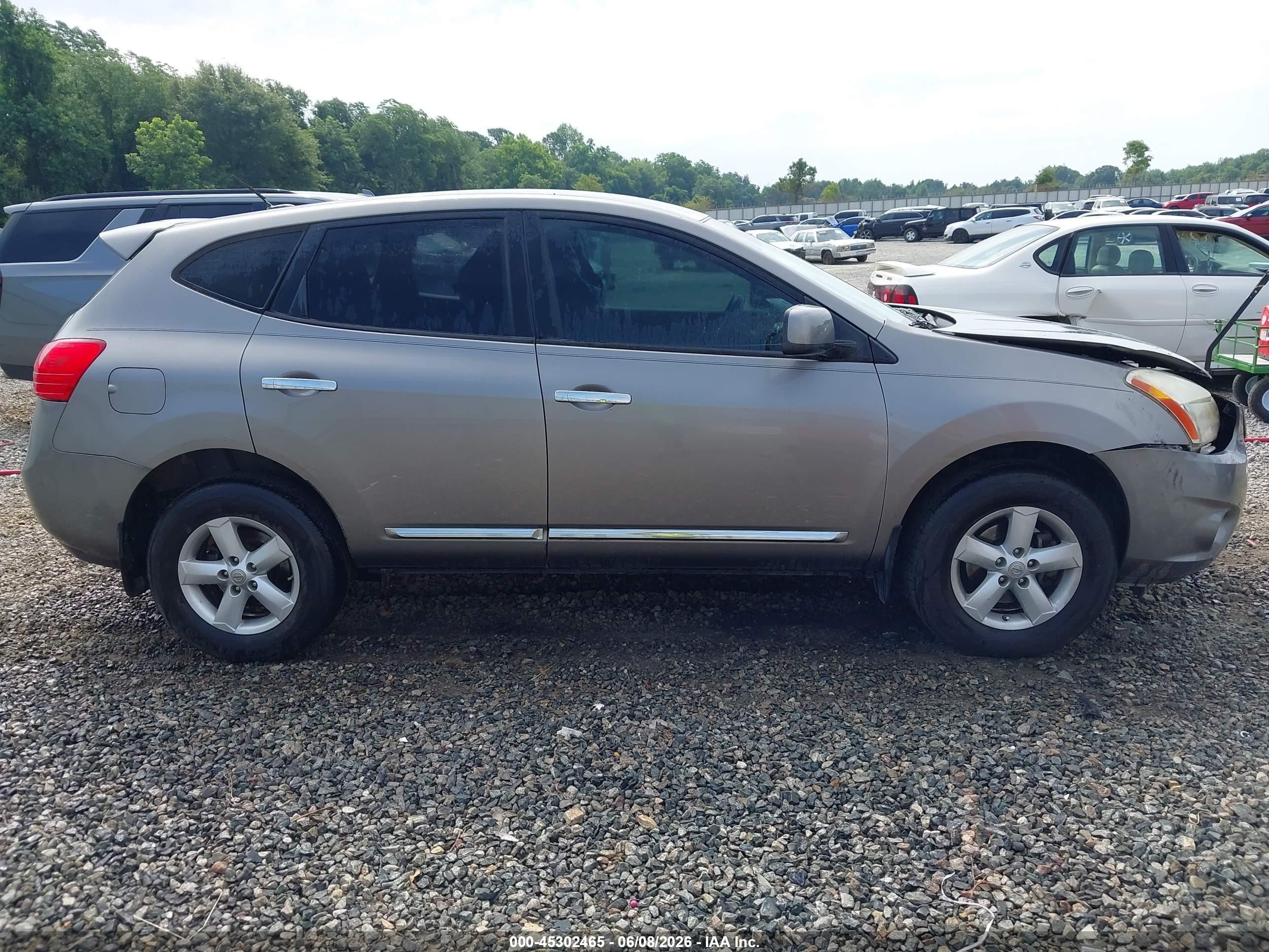 2013 Nissan Rogue S Gold vin: JN8AS5MT0DW546479