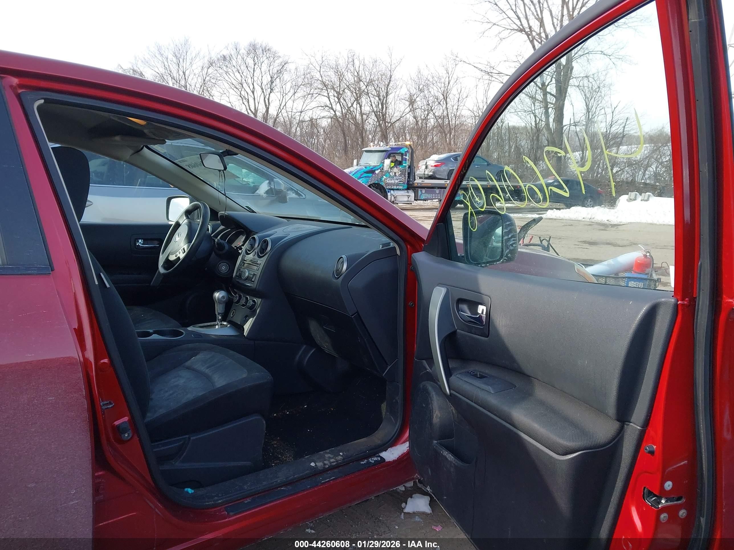 2013 Nissan Rogue S Red vin: JN8AS5MT0DW553545