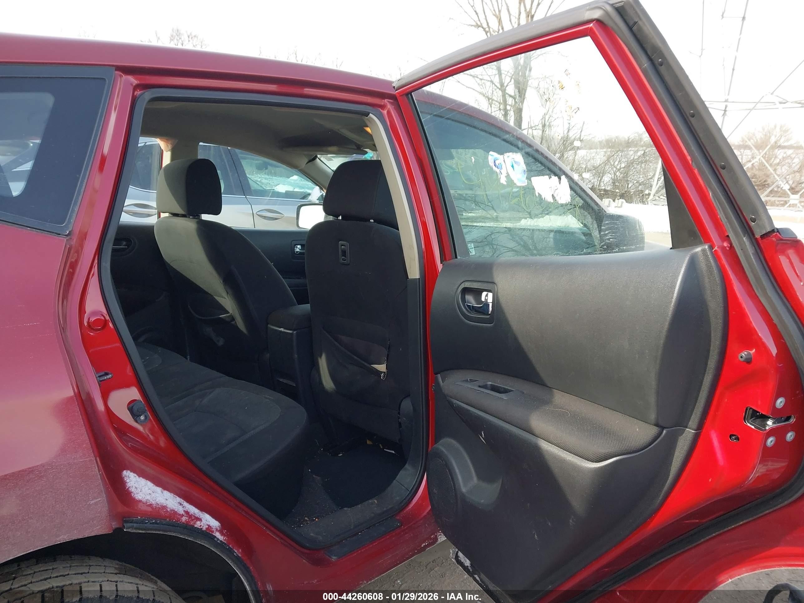 2013 Nissan Rogue S Red vin: JN8AS5MT0DW553545