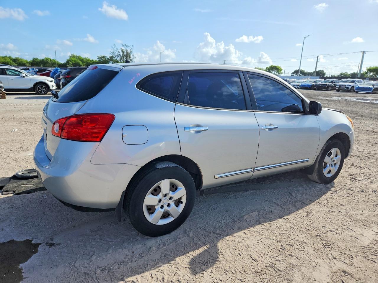 2014 Nissan Rogue Select S Gray vin: JN8AS5MT0EW601384