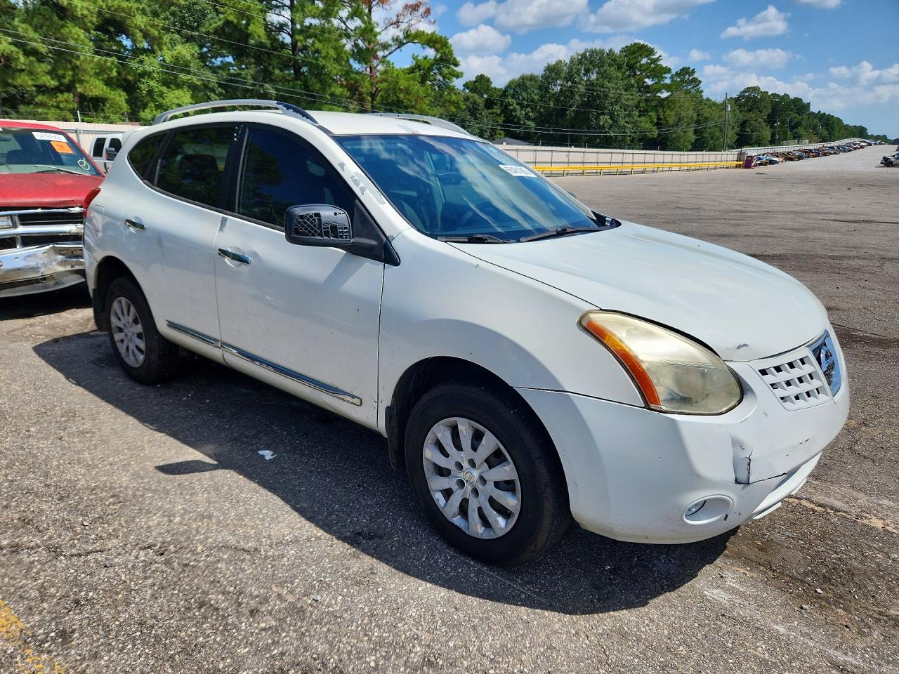 2014 Nissan Rogue Select S White vin: JN8AS5MT0EW613406