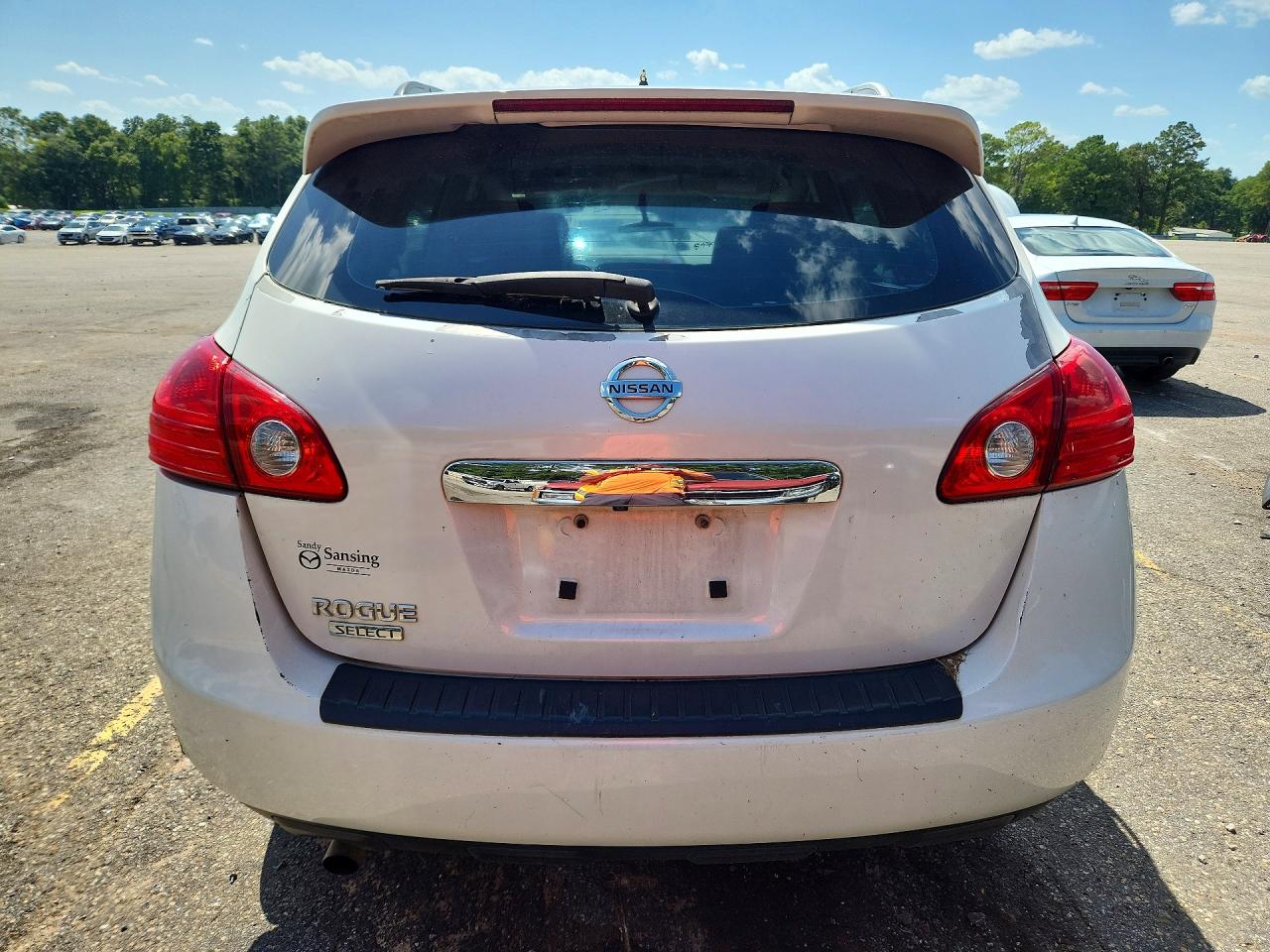 2014 Nissan Rogue Select S White vin: JN8AS5MT0EW613406