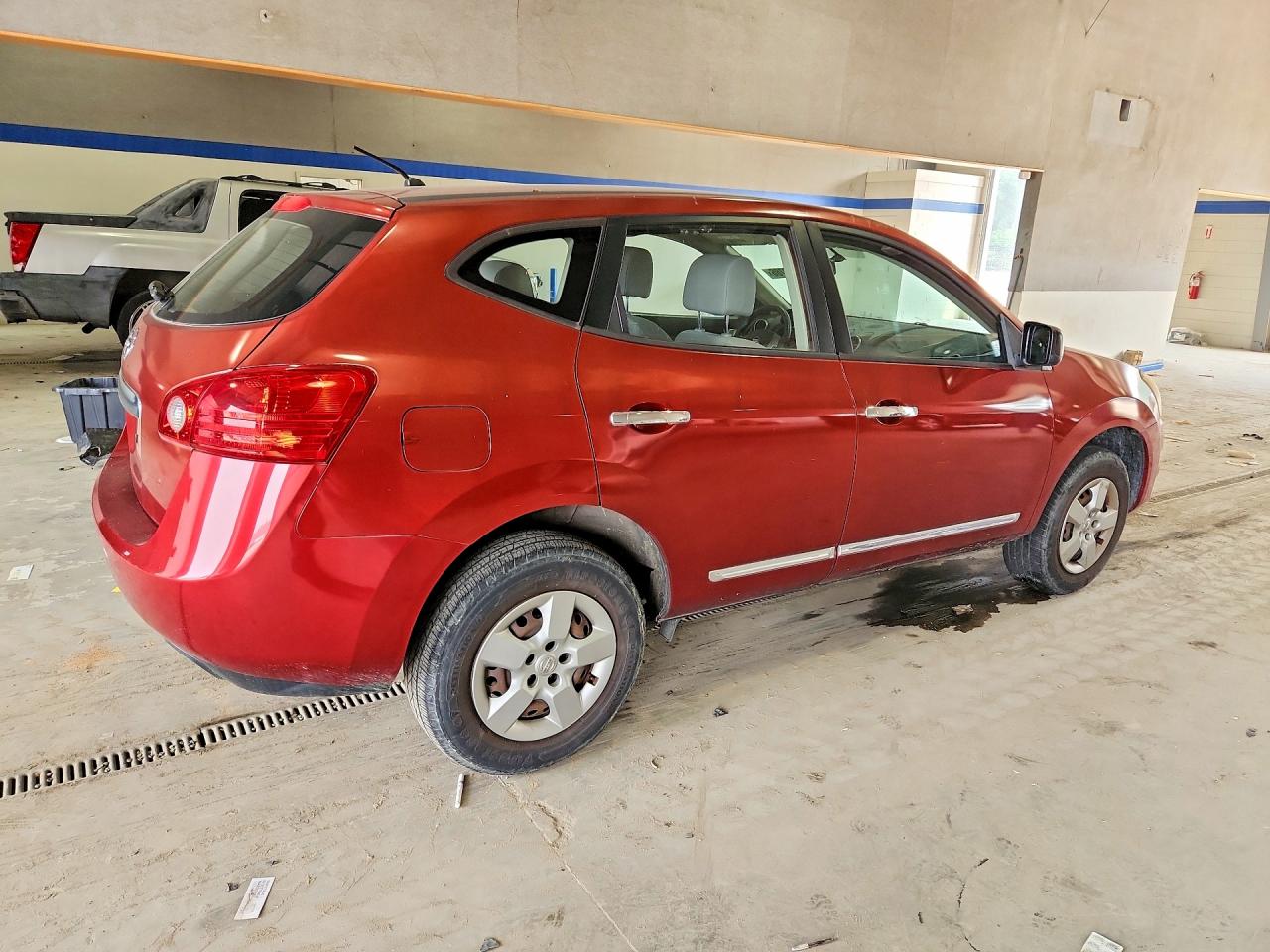 2014 Nissan Rogue Select S Red vin: JN8AS5MT0EW613471