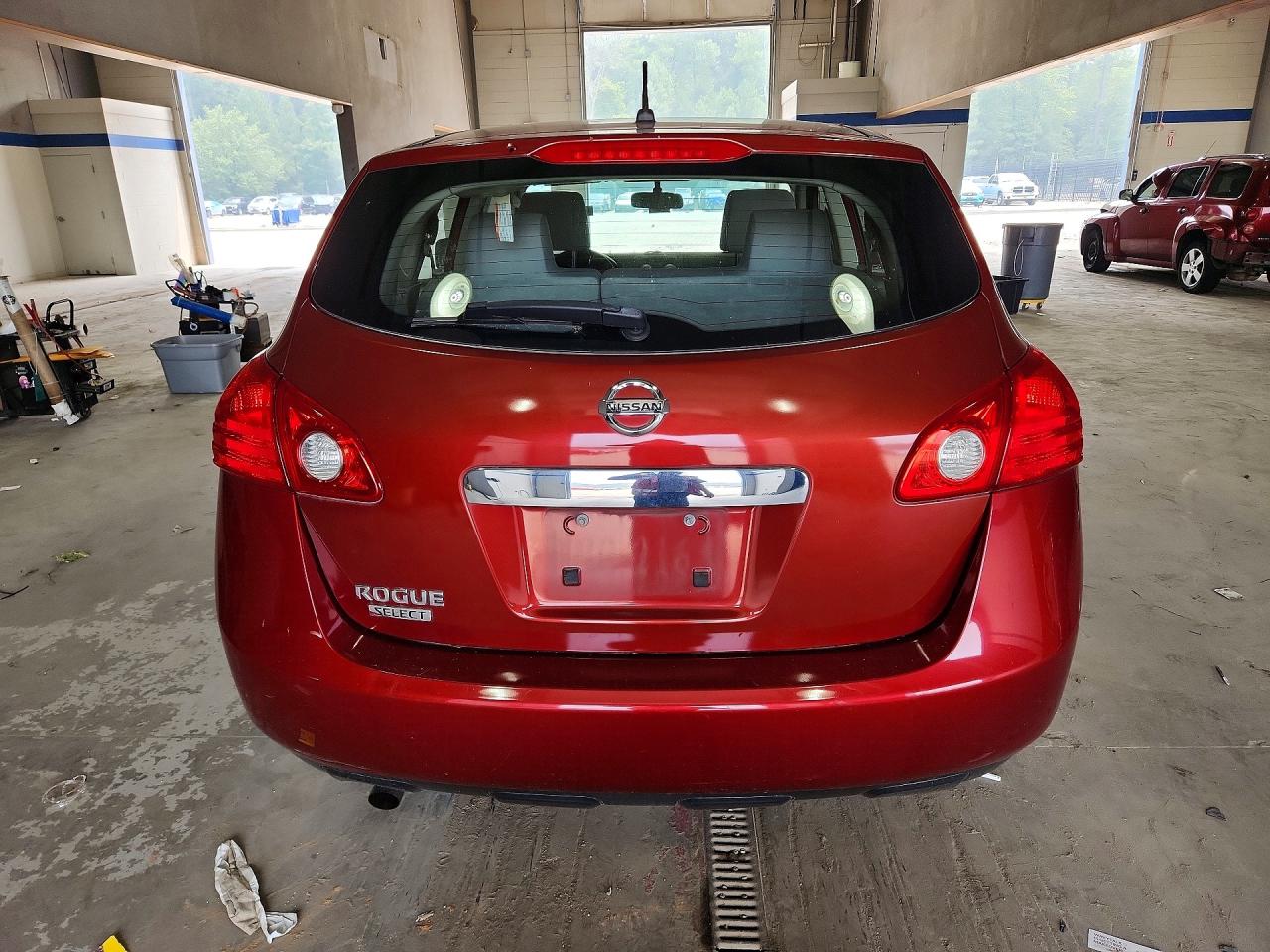 2014 Nissan Rogue Select S Red vin: JN8AS5MT0EW613471