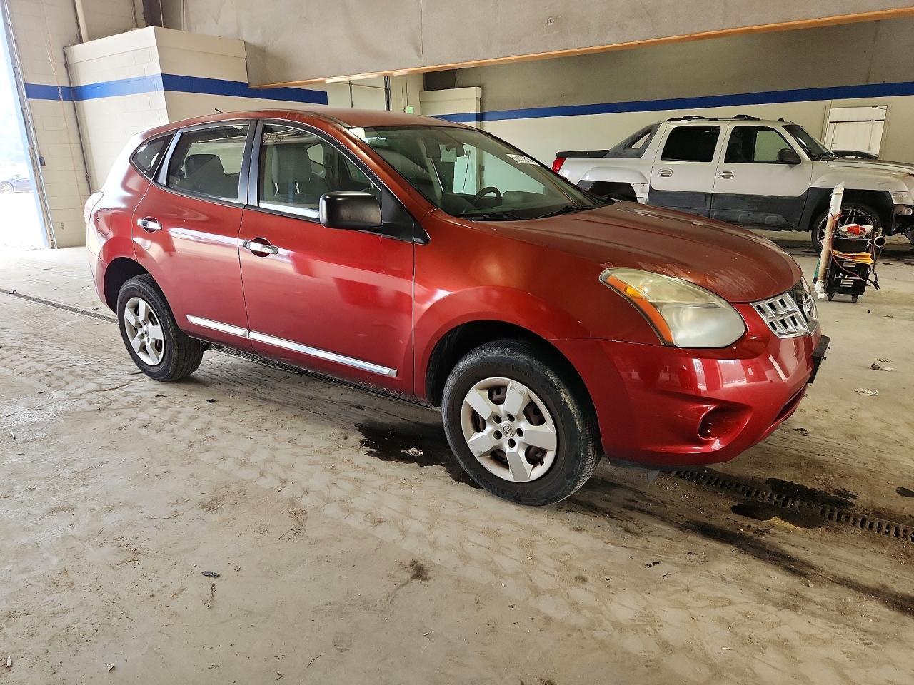 2014 Nissan Rogue Select S Red vin: JN8AS5MT0EW613471