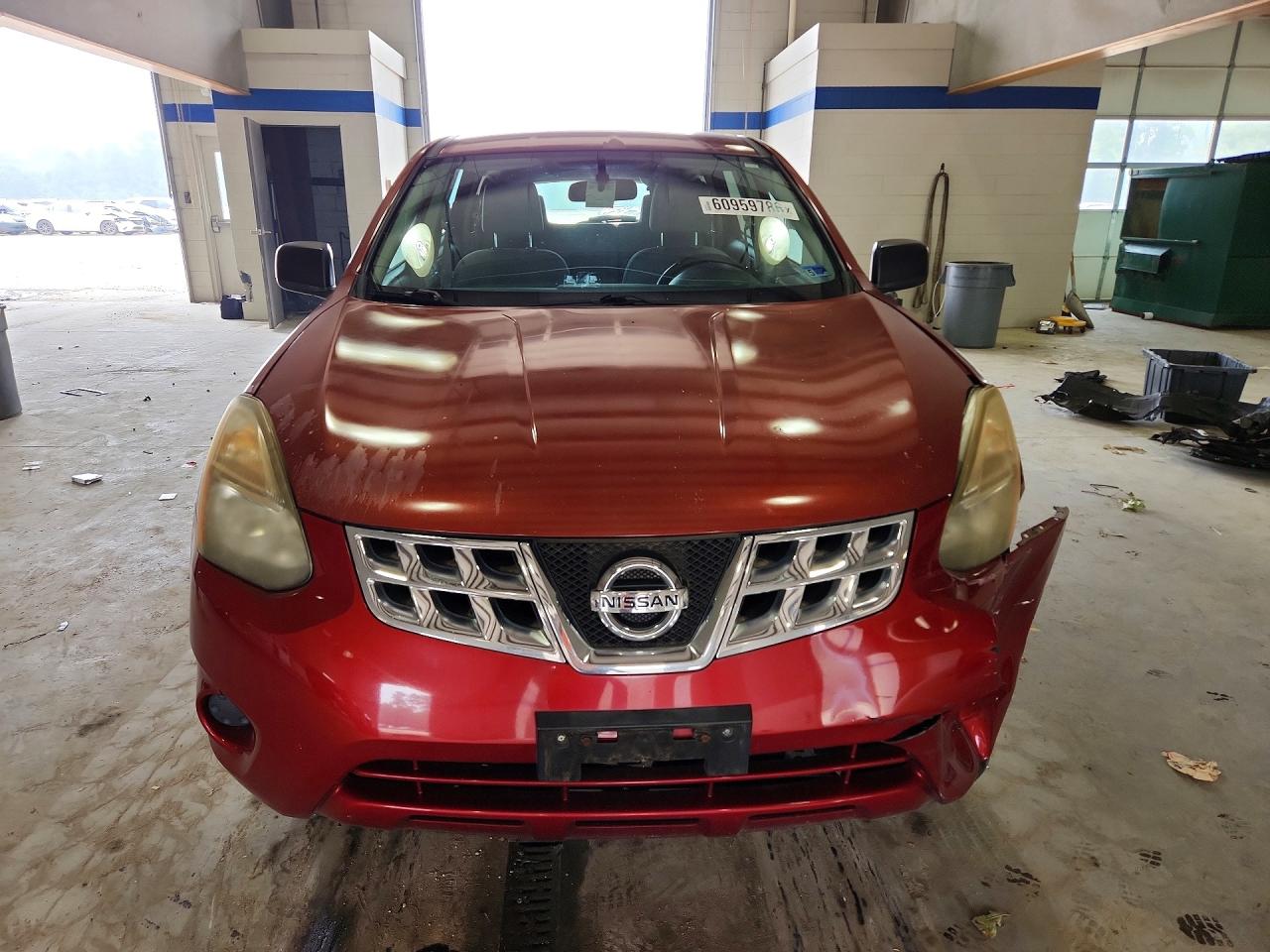 2014 Nissan Rogue Select S Red vin: JN8AS5MT0EW613471