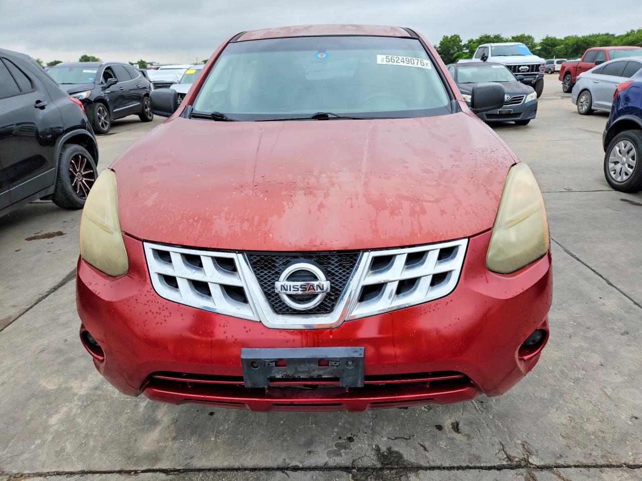 2014 Nissan Rogue Select S Красный vin: JN8AS5MT0EW616046