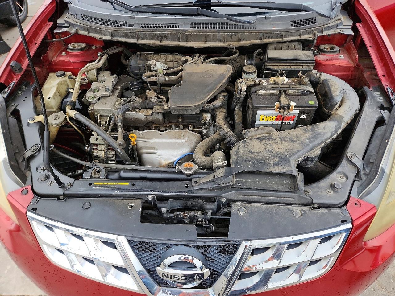 2014 Nissan Rogue Select S Красный vin: JN8AS5MT0EW616046