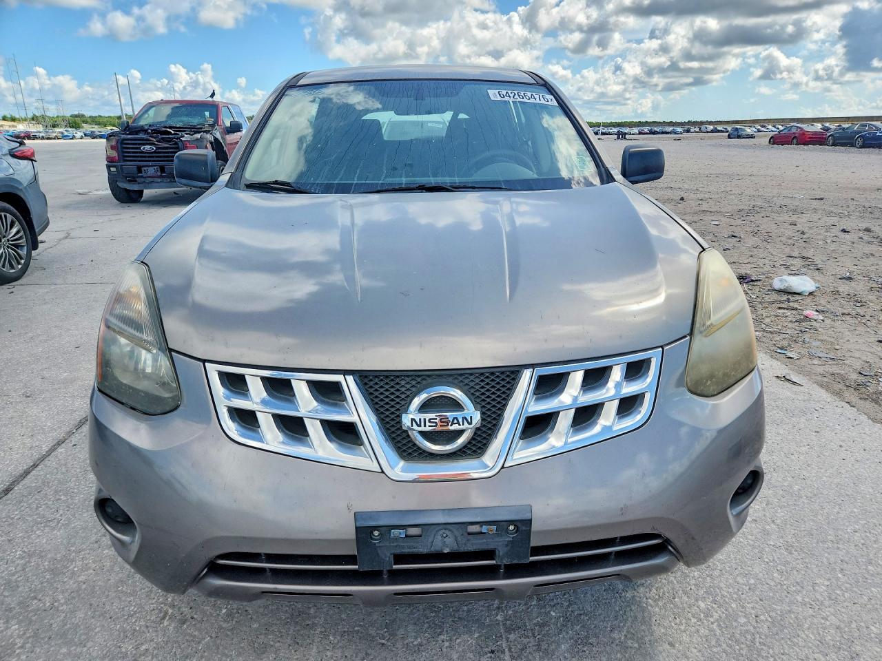 2014 Nissan Rogue Select S Серый vin: JN8AS5MT0EW617696