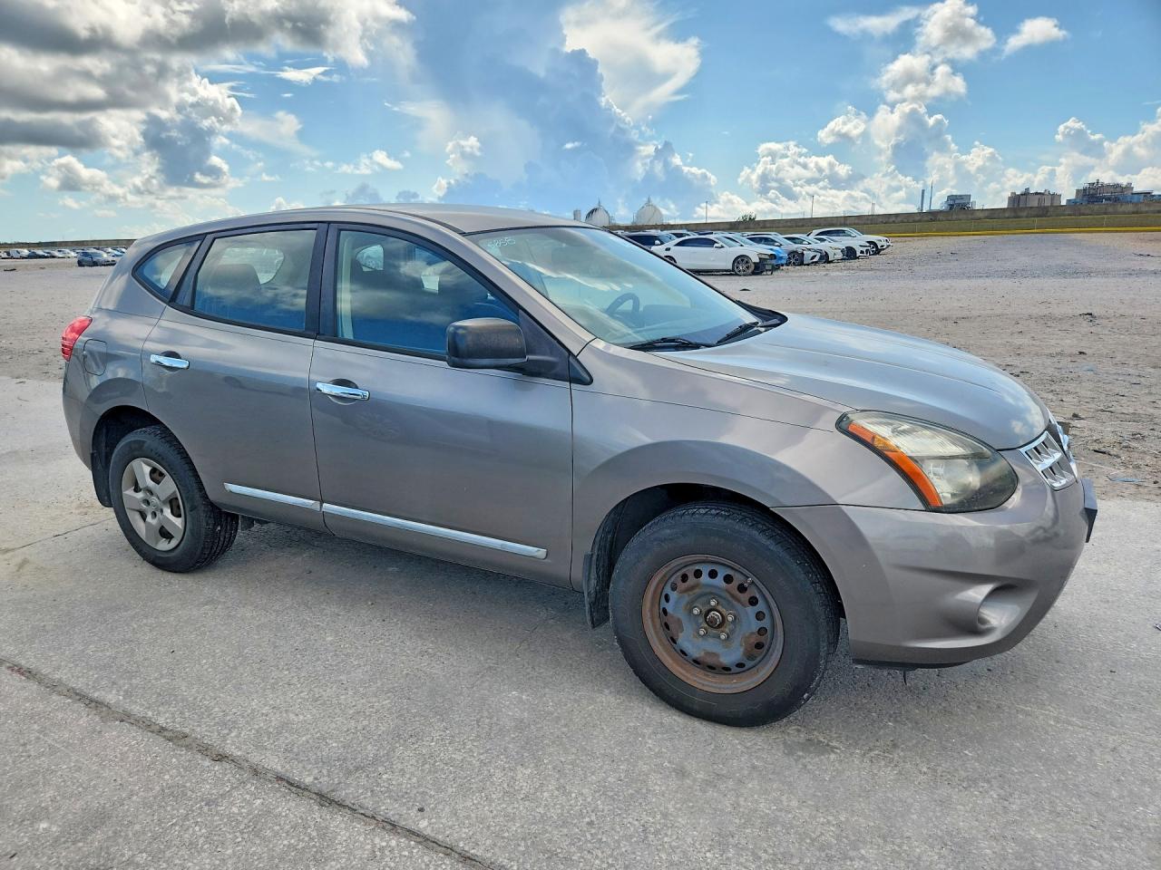 2014 Nissan Rogue Select S Серый vin: JN8AS5MT0EW617696