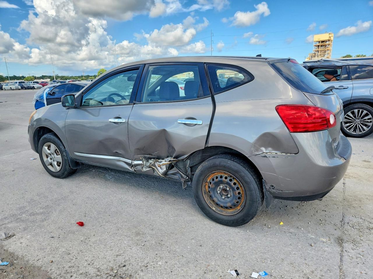 2014 Nissan Rogue Select S Серый vin: JN8AS5MT0EW617696