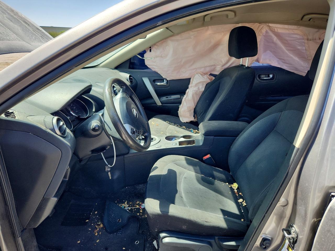 2014 Nissan Rogue Select S Серый vin: JN8AS5MT0EW618945