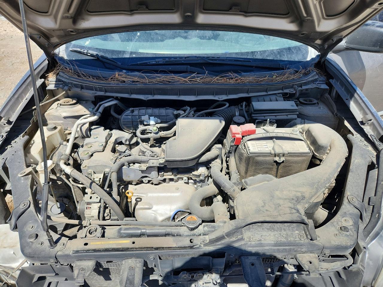 2014 Nissan Rogue Select S Серый vin: JN8AS5MT0EW618945