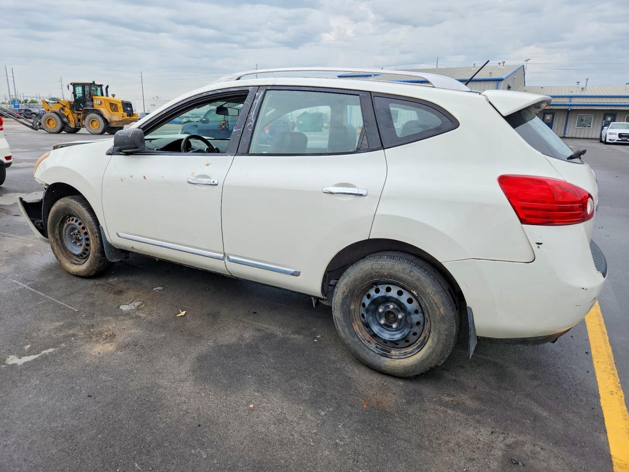 2014 Nissan Rogue Select S White vin: JN8AS5MT0EW620291