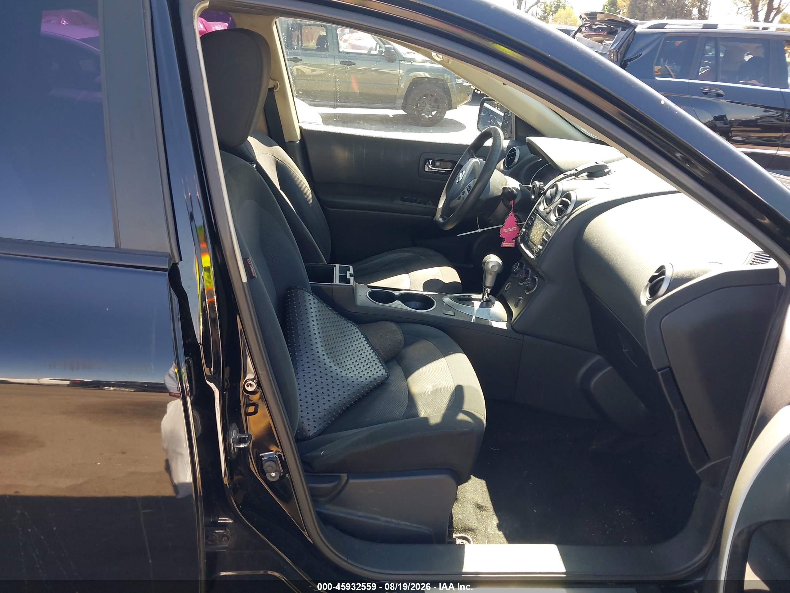2014 Nissan Rogue Select S Black vin: JN8AS5MT0EW622378