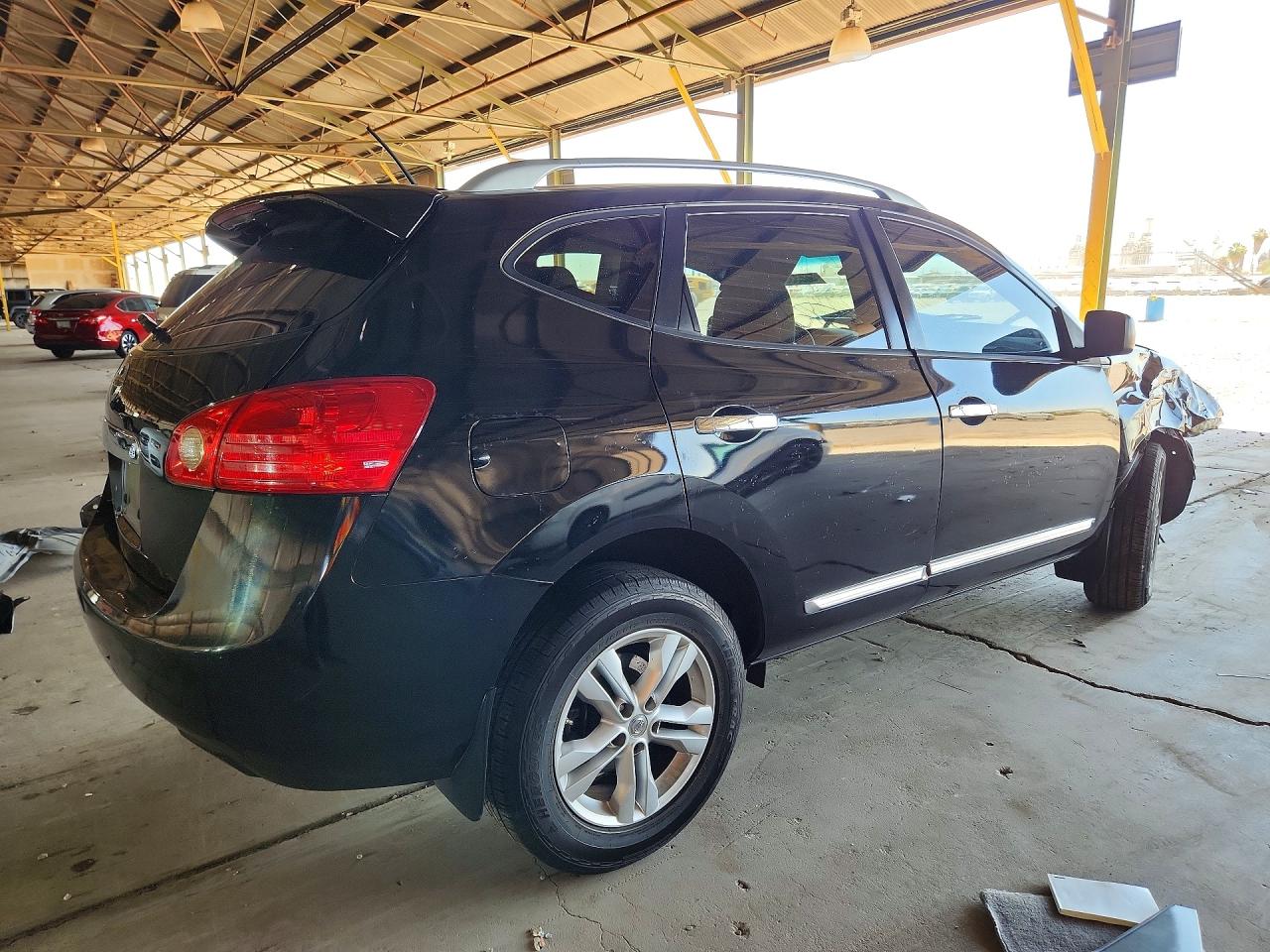 2015 Nissan Rogue Select S Black vin: JN8AS5MT0FW165315