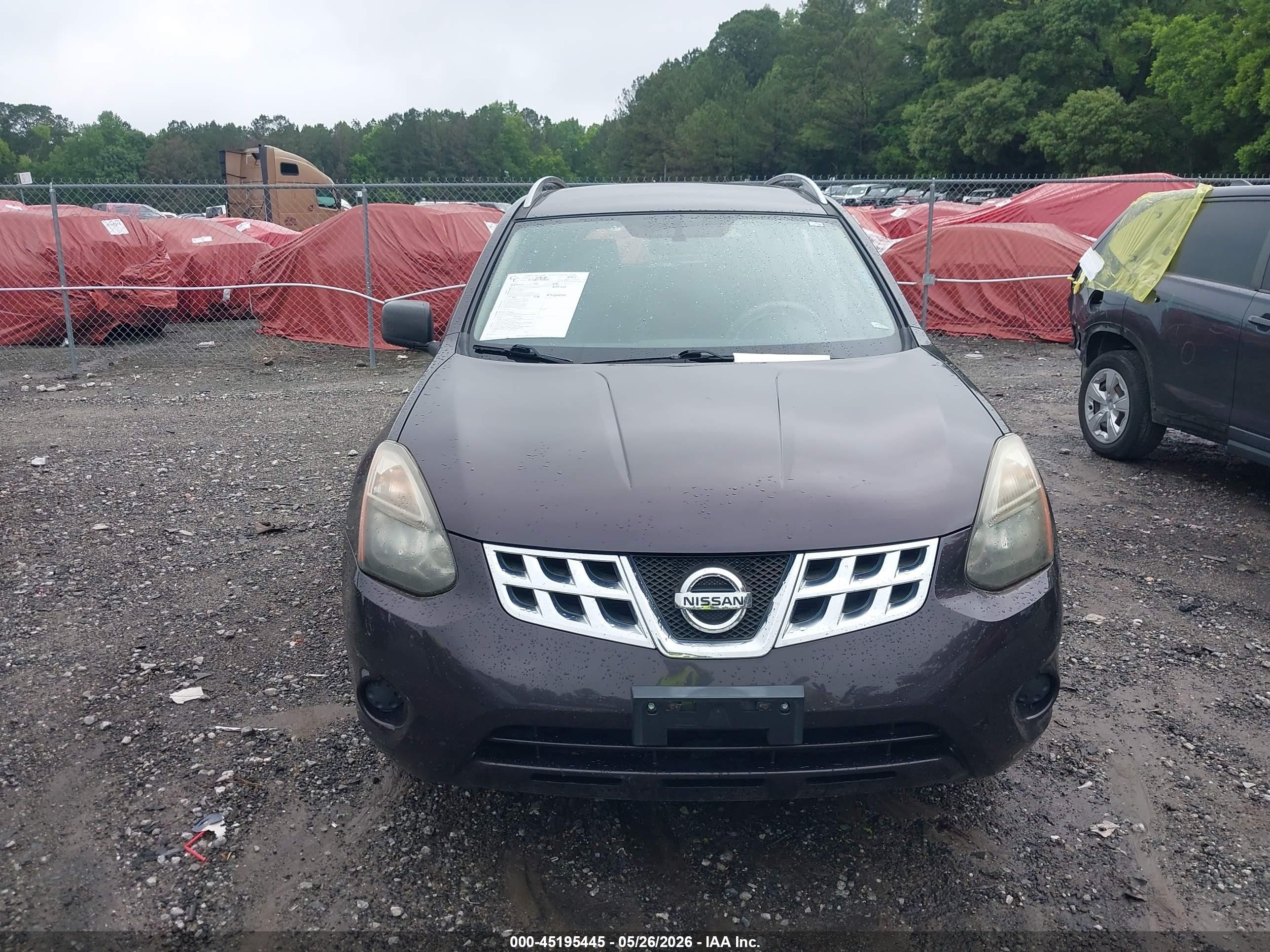 2015 Nissan Rogue Select S Коричневый vin: JN8AS5MT0FW165492