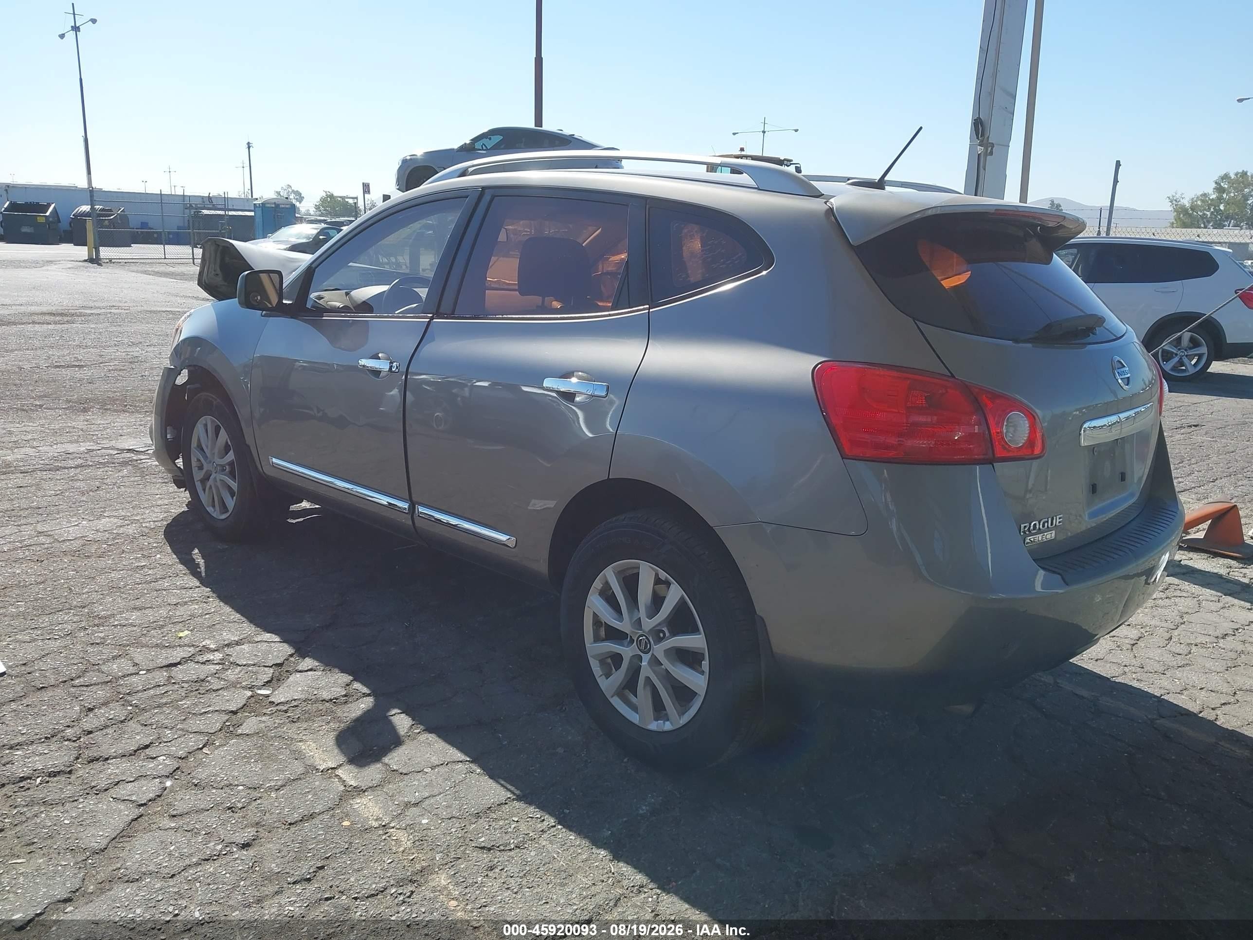 2015 Nissan Rogue Select S Gold vin: JN8AS5MT0FW651896