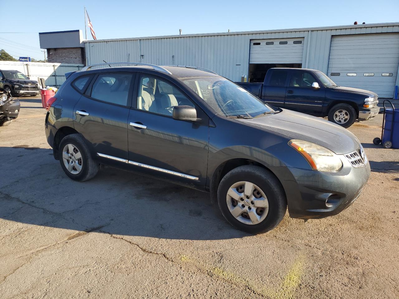 2015 Nissan Rogue Select S Teal vin: JN8AS5MT0FW655883