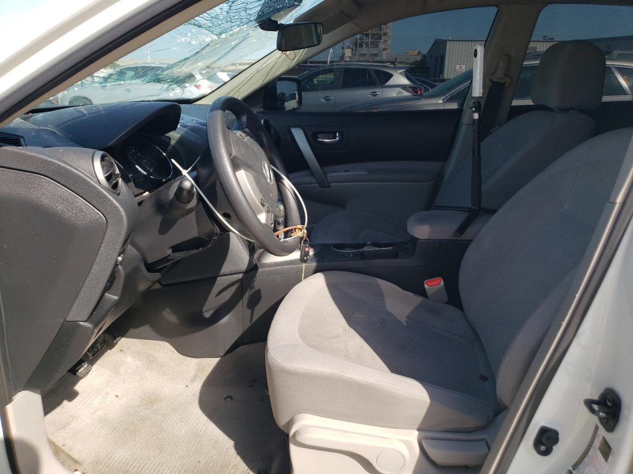 2015 Nissan Rogue Select S White vin: JN8AS5MT0FW668083