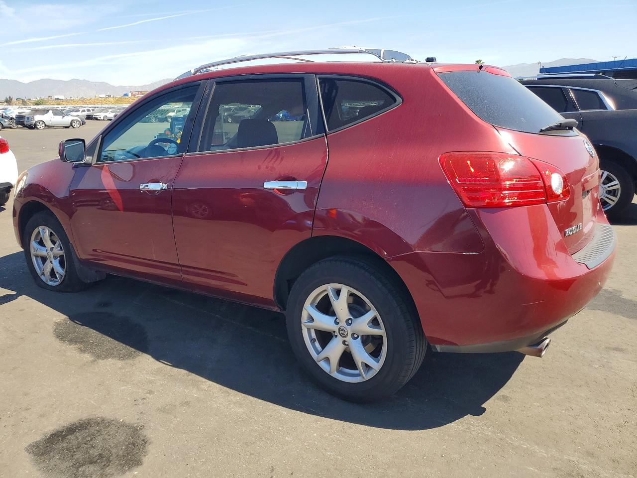 2010 Nissan Rogue Sl Red vin: JN8AS5MT1AW005467