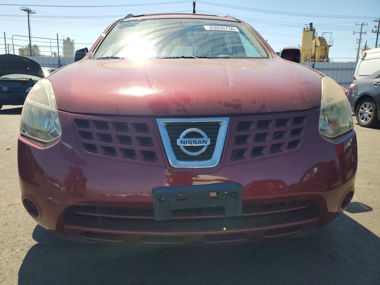 2010 Nissan Rogue Sl Red vin: JN8AS5MT1AW005467