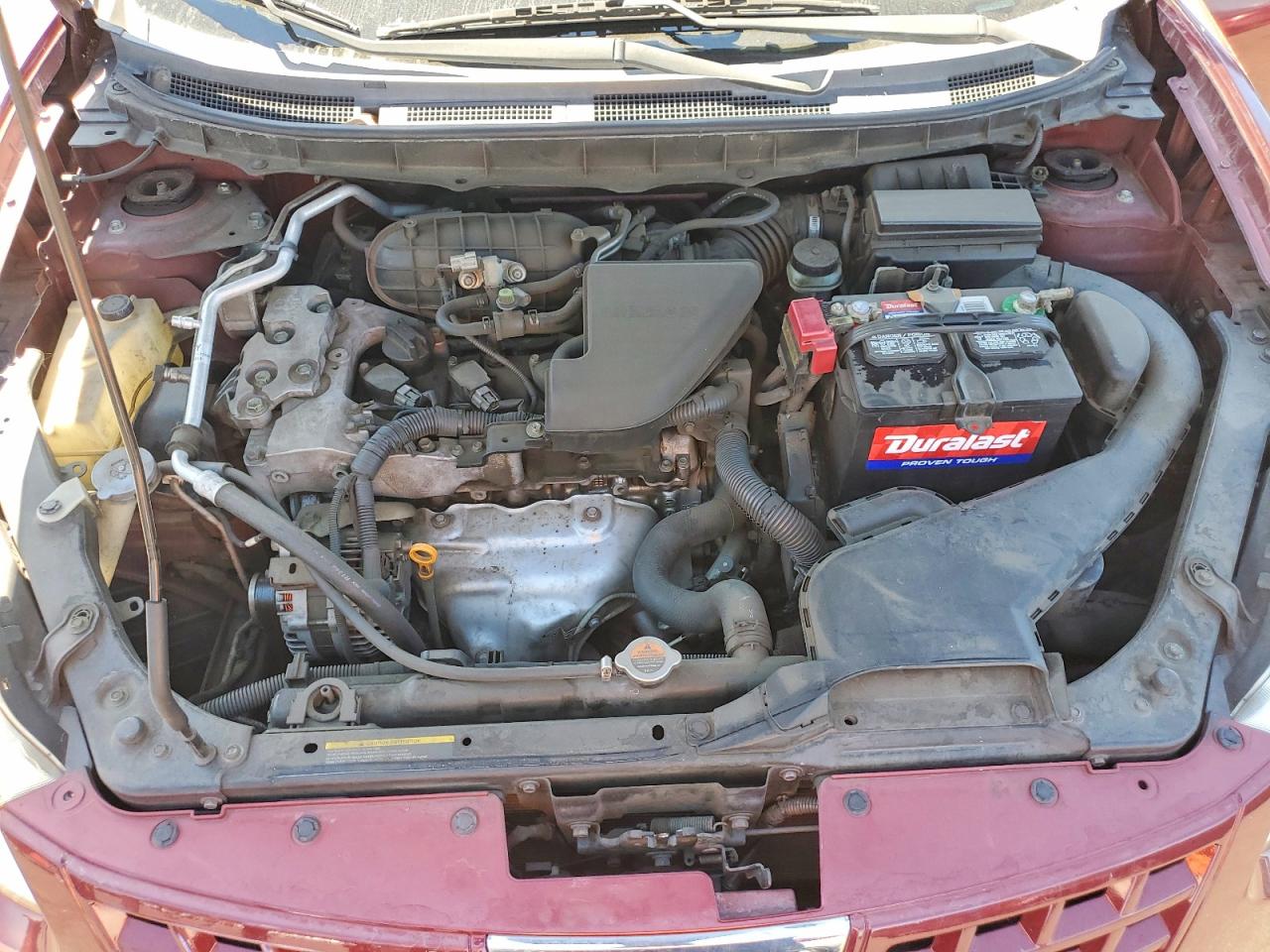 2010 Nissan Rogue Sl Red vin: JN8AS5MT1AW005467