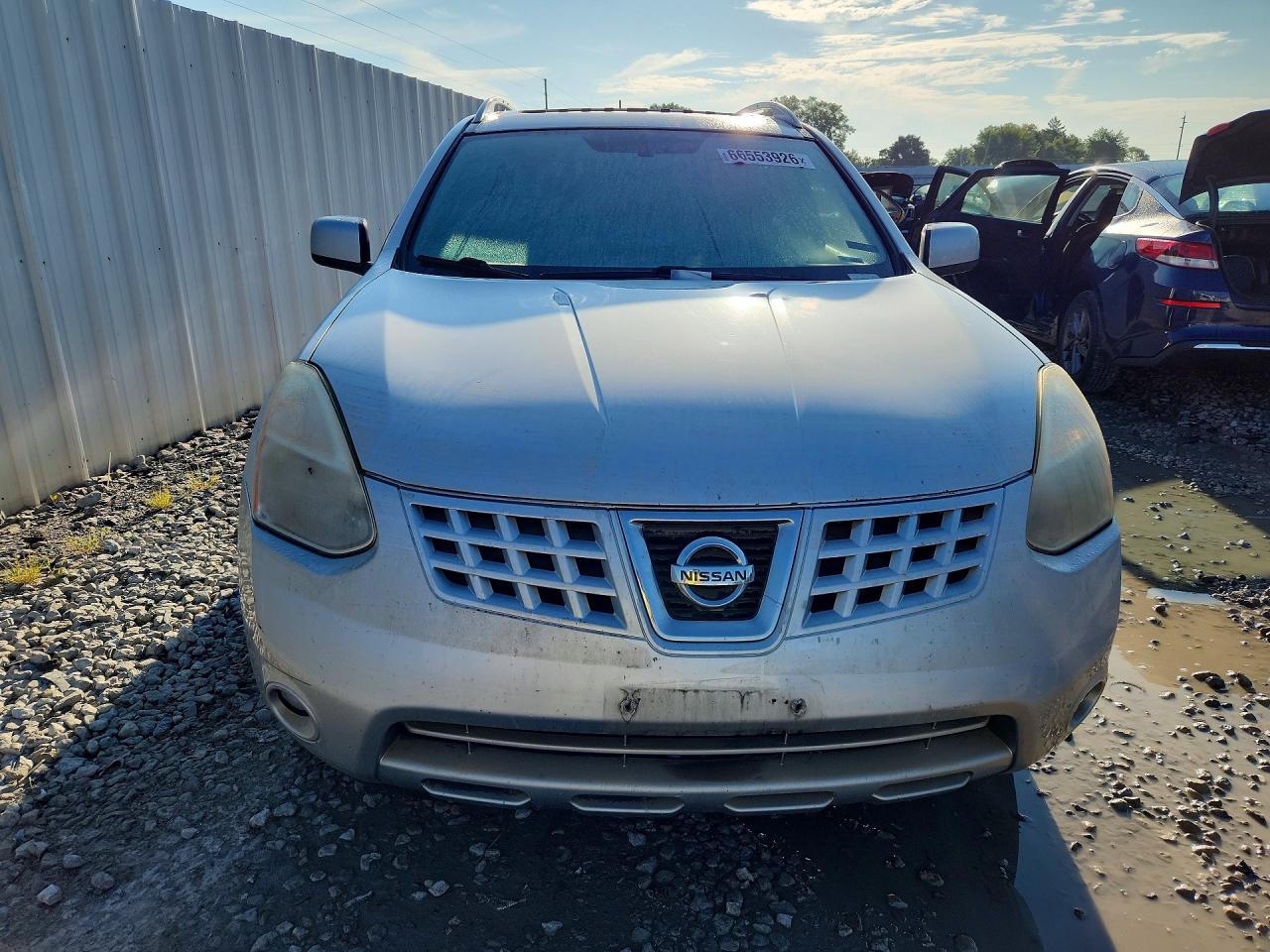 2010 Nissan Rogue Sl Silver vin: JN8AS5MT1AW007865
