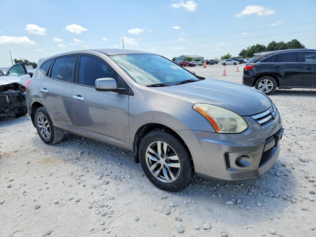 2010 Nissan Rogue Sl Gray vin: JN8AS5MT1AW015111