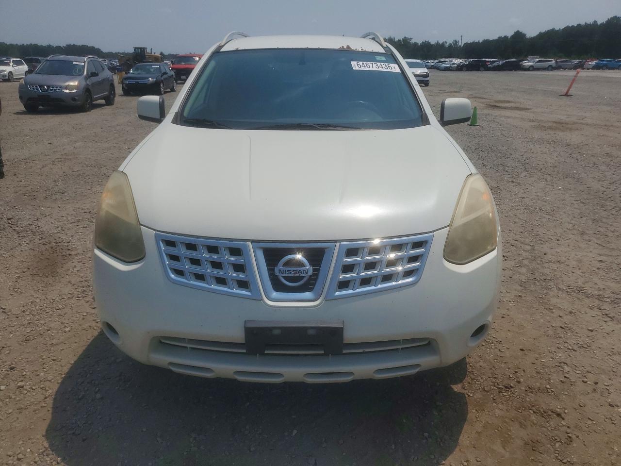 2010 Nissan Rogue Sl White vin: JN8AS5MT1AW028201