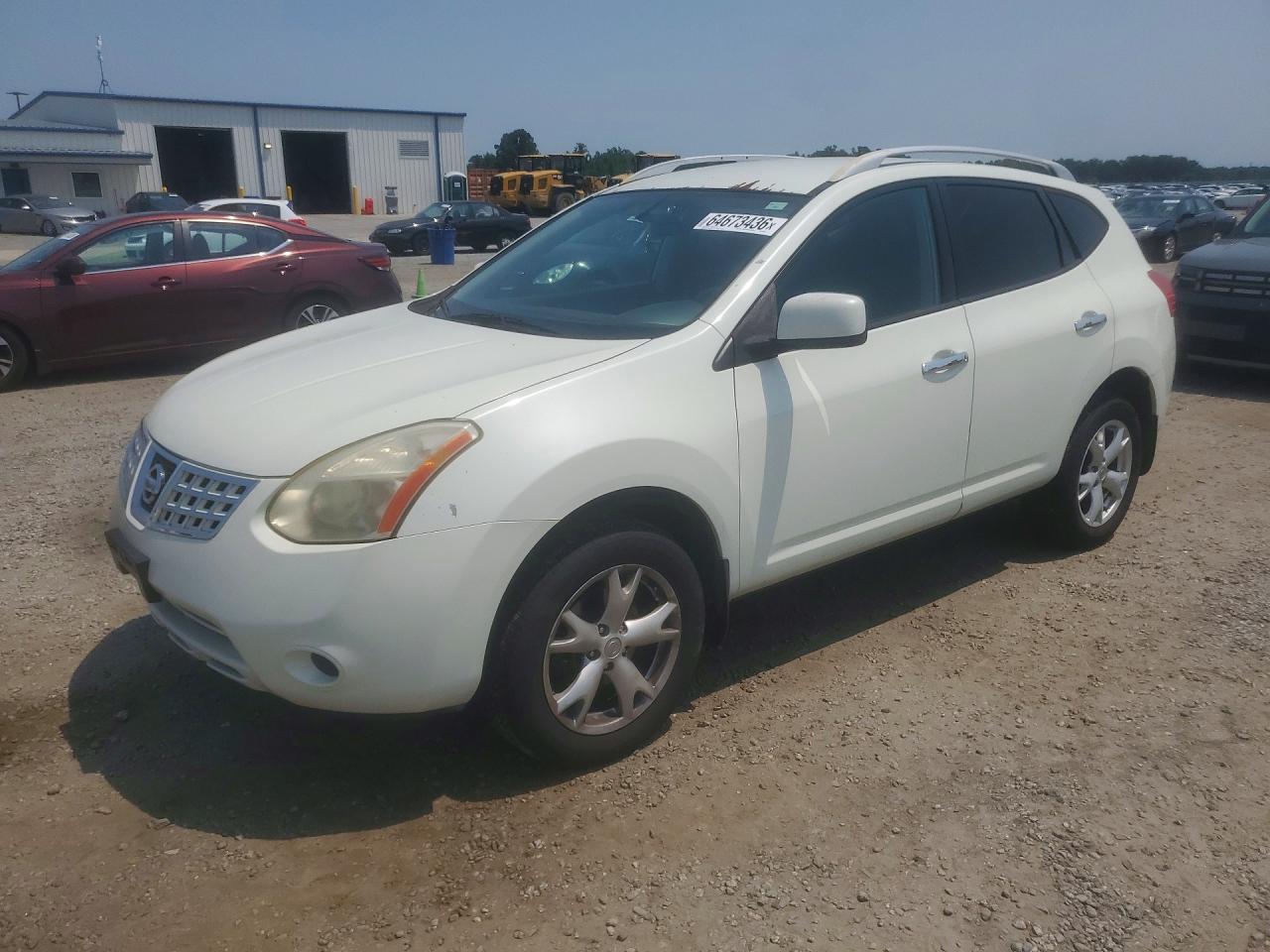 2010 Nissan Rogue Sl White vin: JN8AS5MT1AW028201