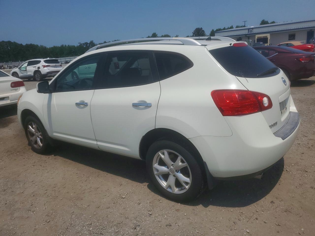 2010 Nissan Rogue Sl White vin: JN8AS5MT1AW028201