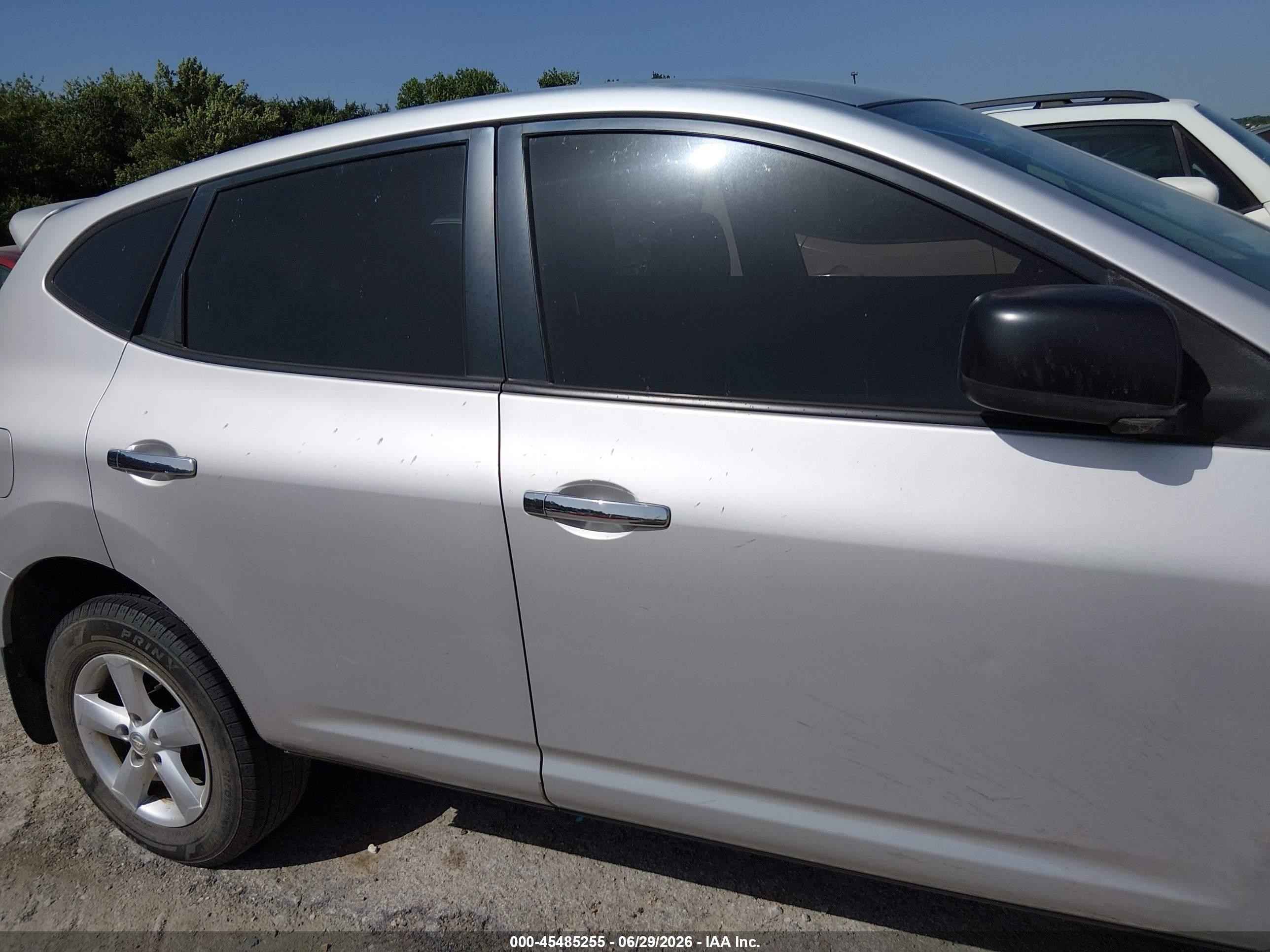 2010 Nissan Rogue S Silver vin: JN8AS5MT1AW504978
