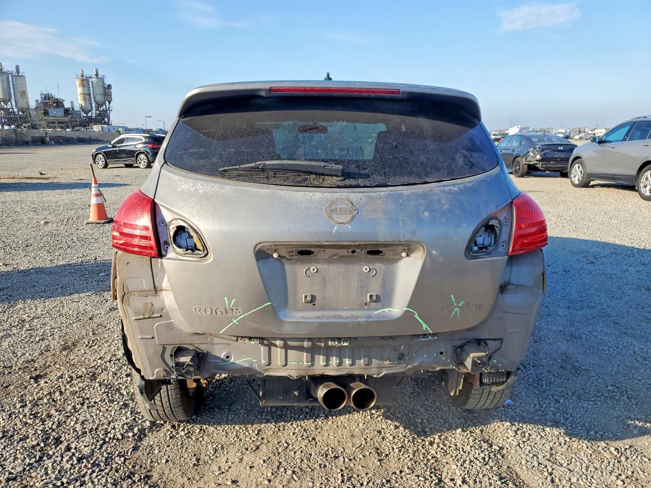 2011 Nissan Rogue S Silver vin: JN8AS5MT1BW153961
