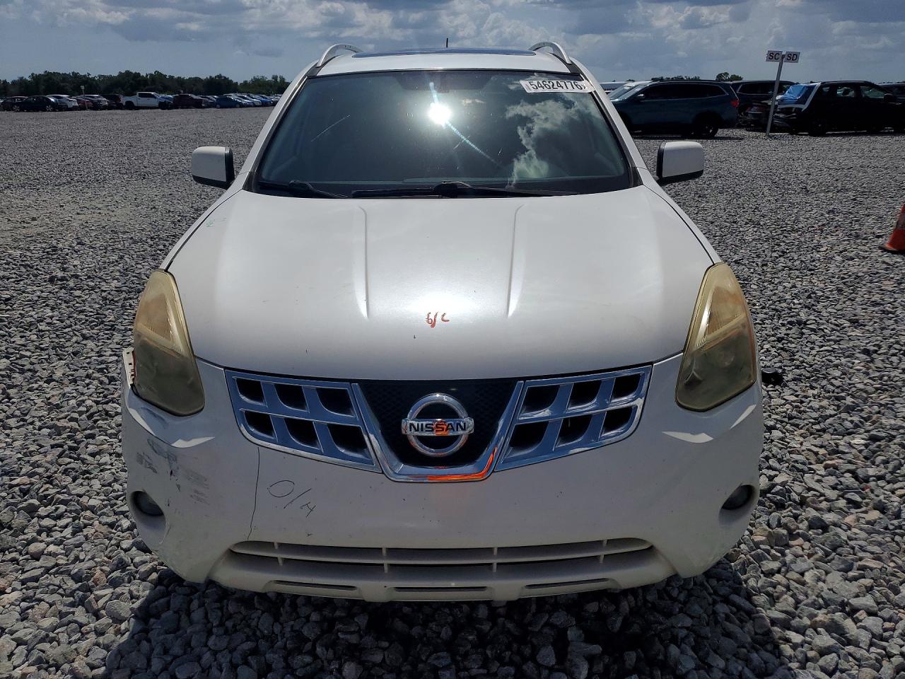 2011 Nissan Rogue S Белый vin: JN8AS5MT1BW154219