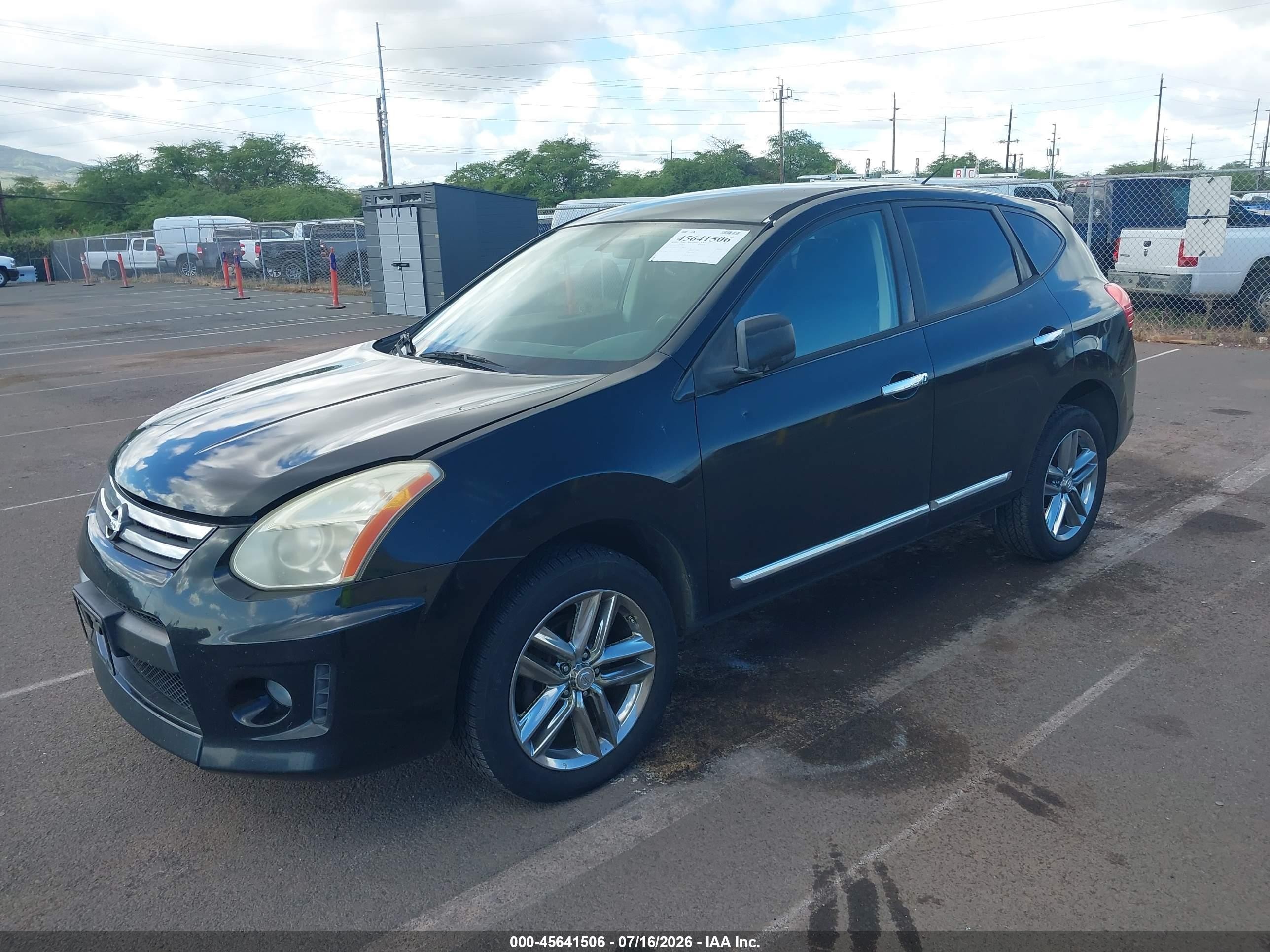 2011 Nissan Rogue S Krom Edition Black vin: JN8AS5MT1BW154947